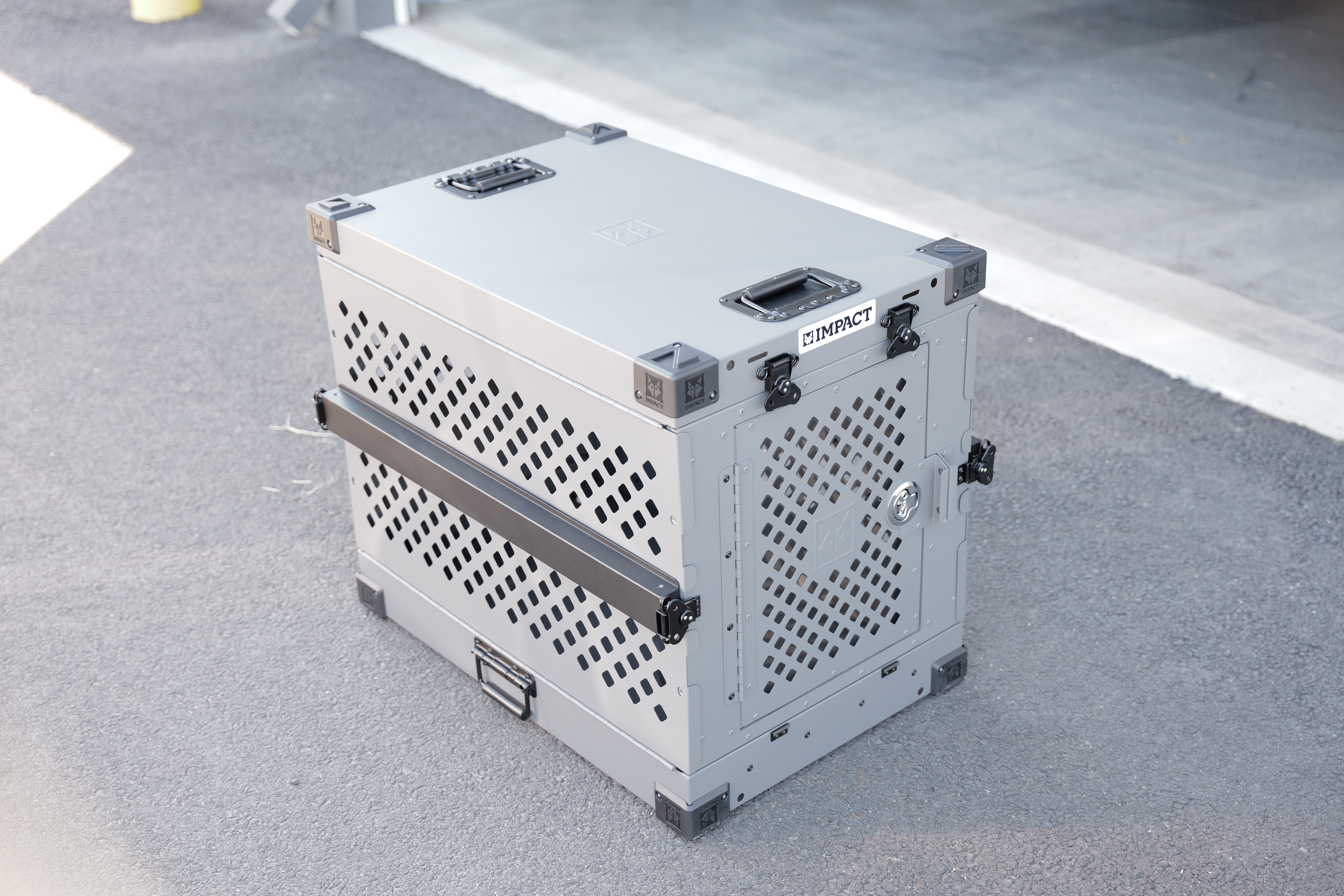 The IMPACT crate set up and ready for Aurora! 