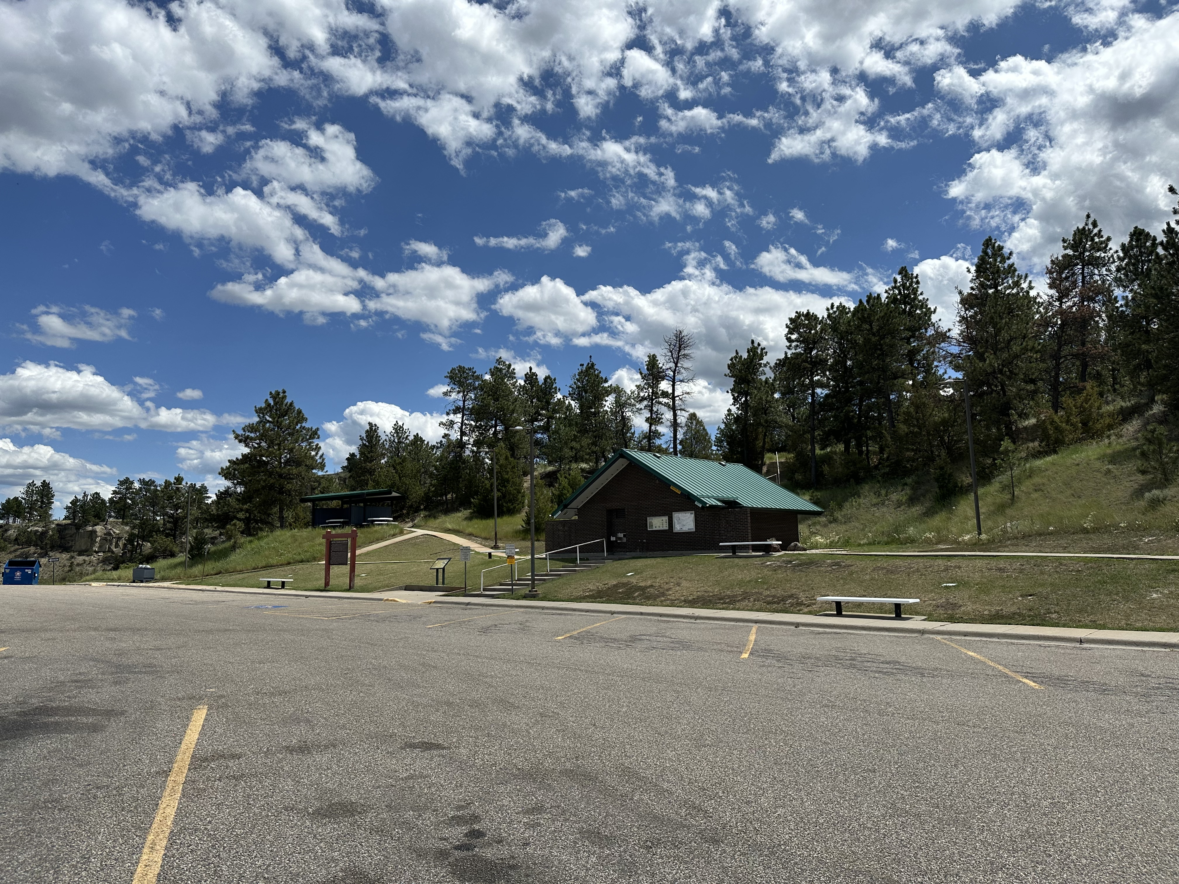 One of the picturesque Rest Areas in Eastern Montana