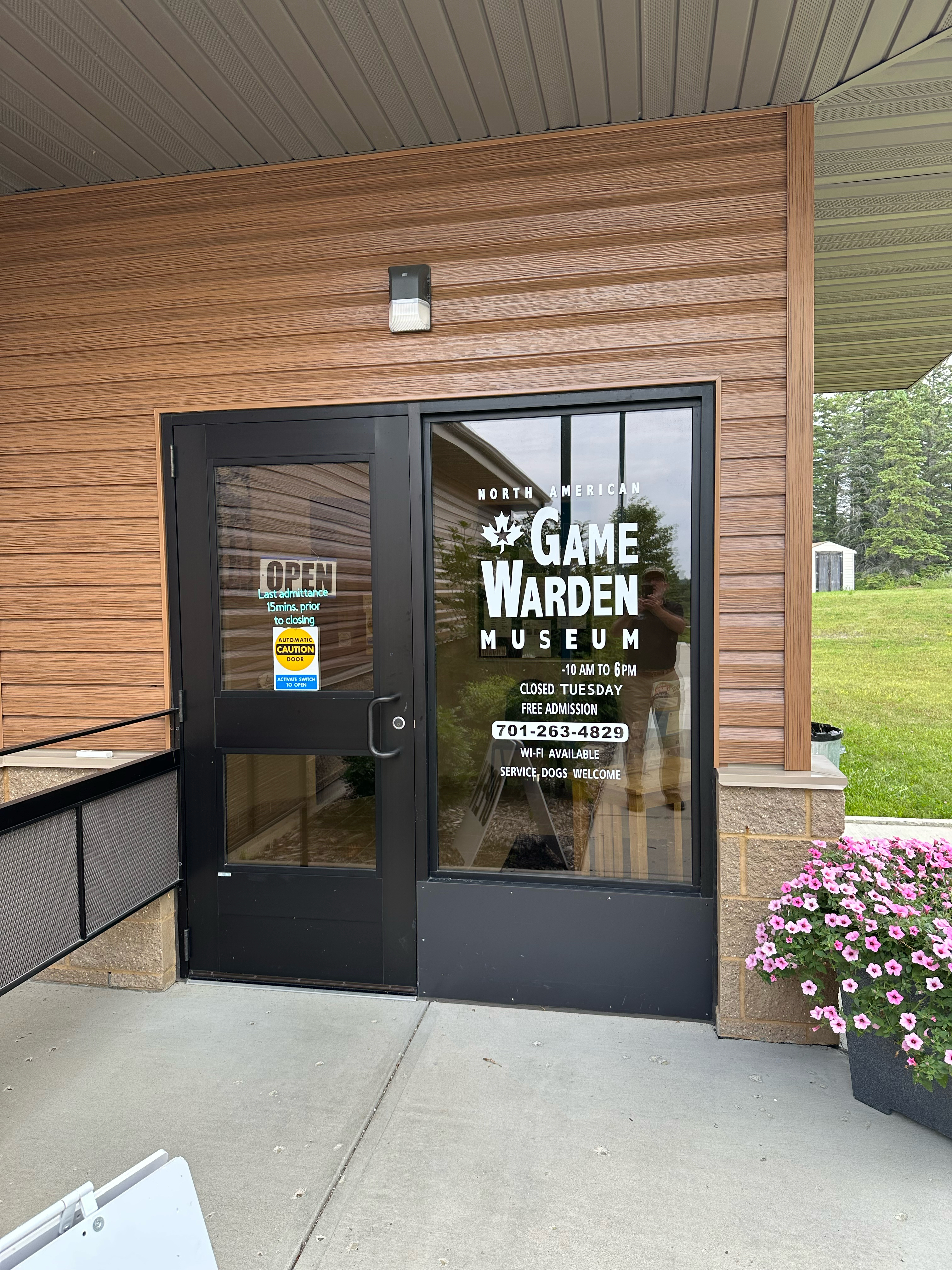Game Warden Museum entrance