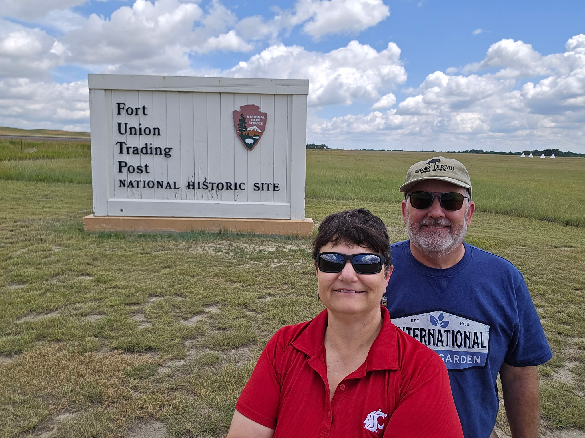 We enjoyed our brief visit to Fort Union Trading Post in North Dakota/Montana