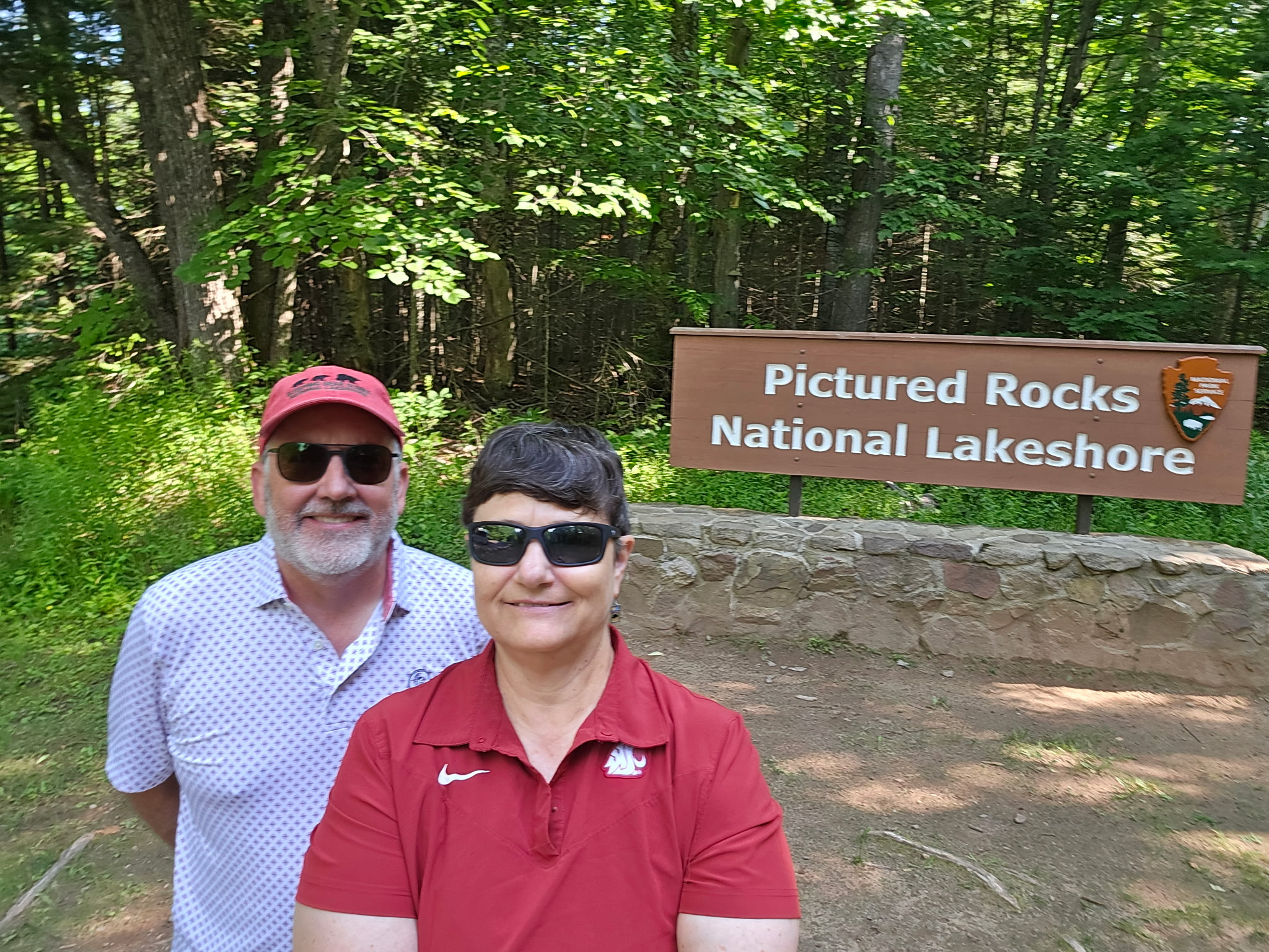 We enjoyed Pictured Rocks National Lakeshore!