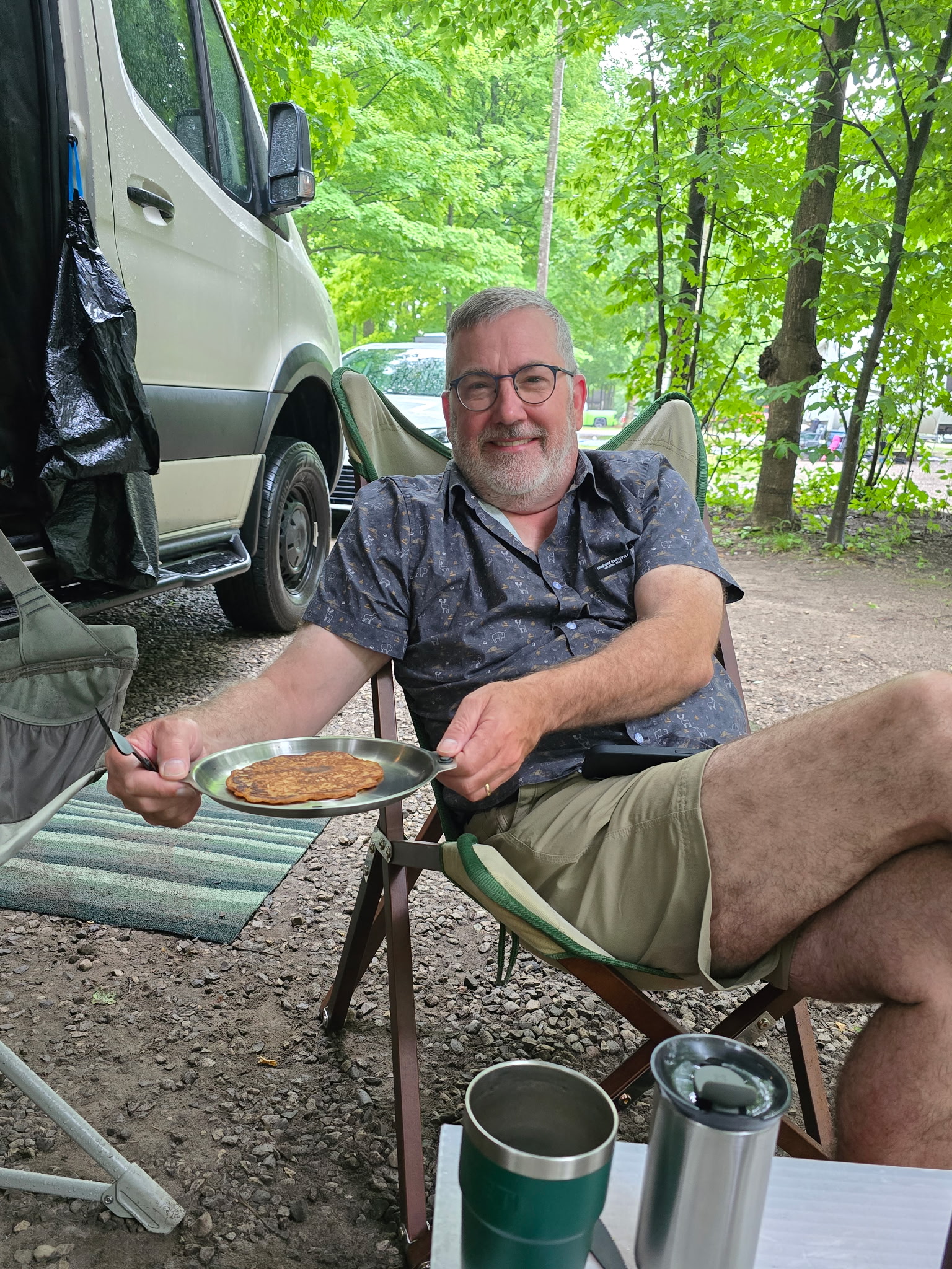 The pancakes were yummy!  