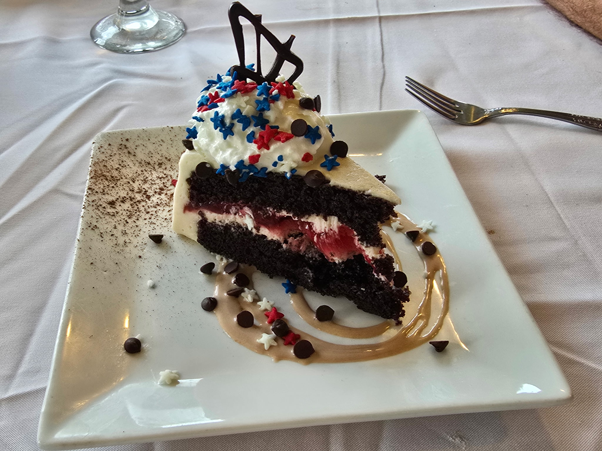 A Black Forest Cake Torte 