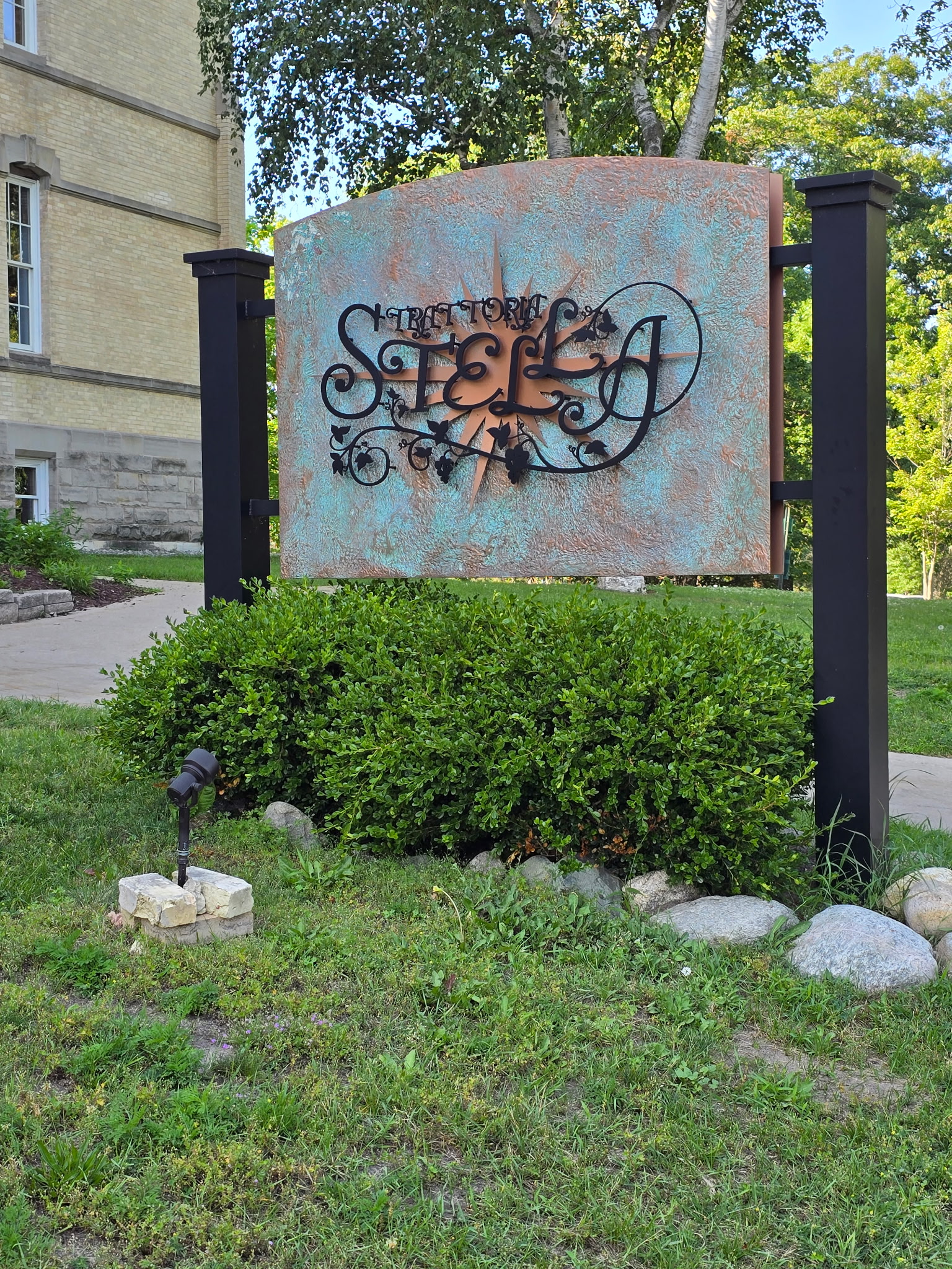 The dinner at Stella Trattoria was outstanding!