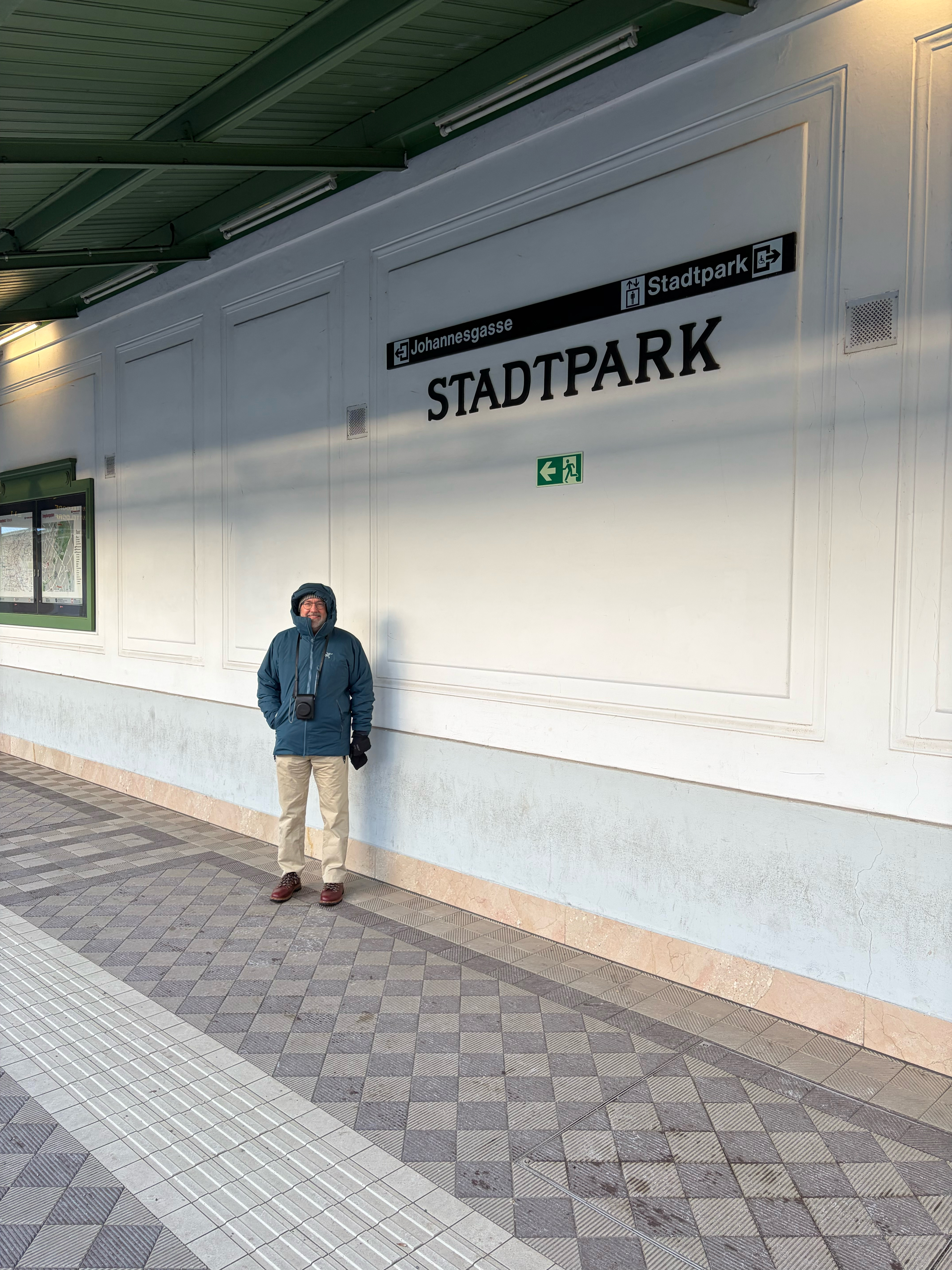 This was early in the day - I was still warm …. 