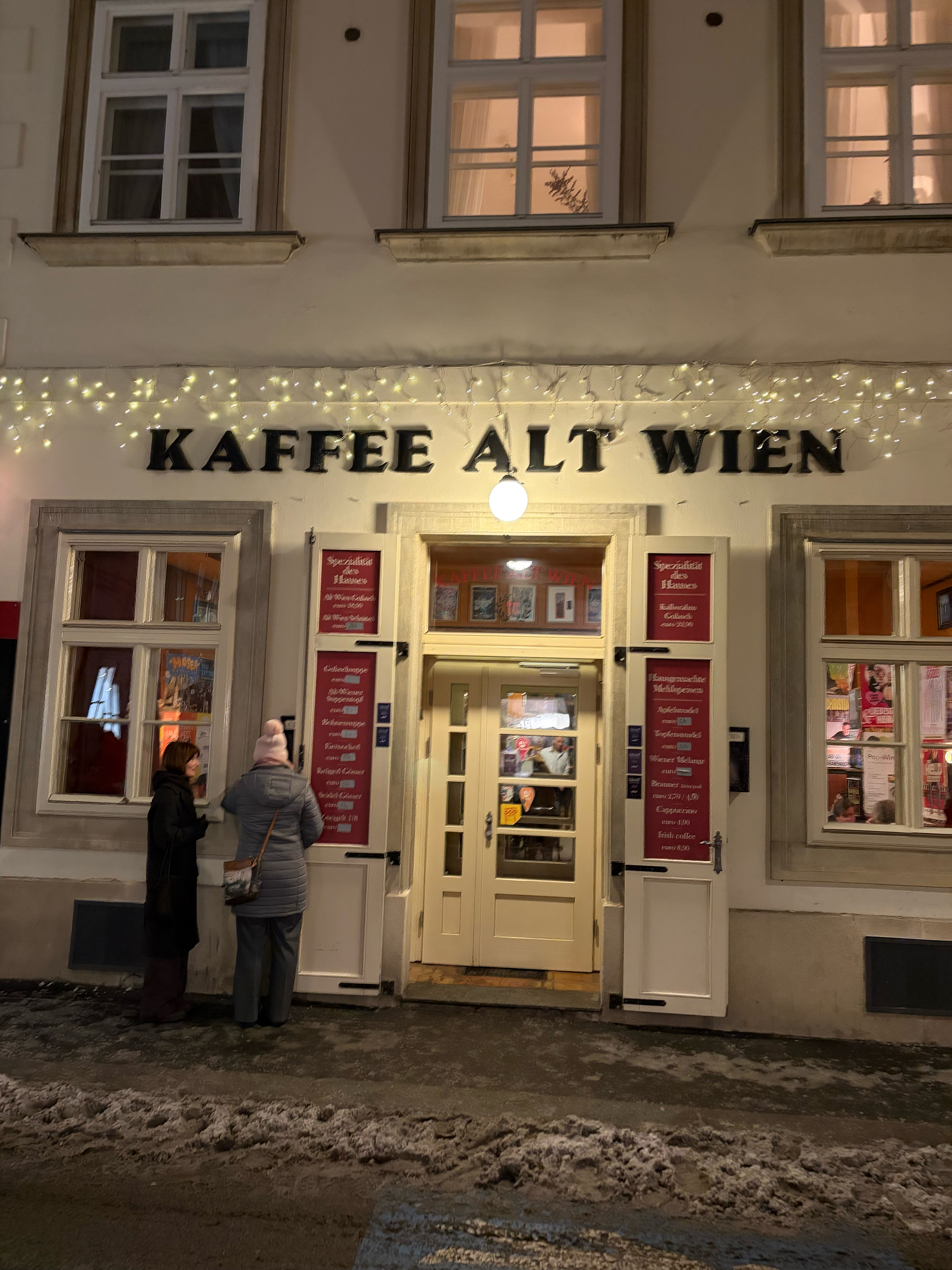 My favorite restaurant for this visit in Vienna - inexpensive, great food and fun atmosphere. 