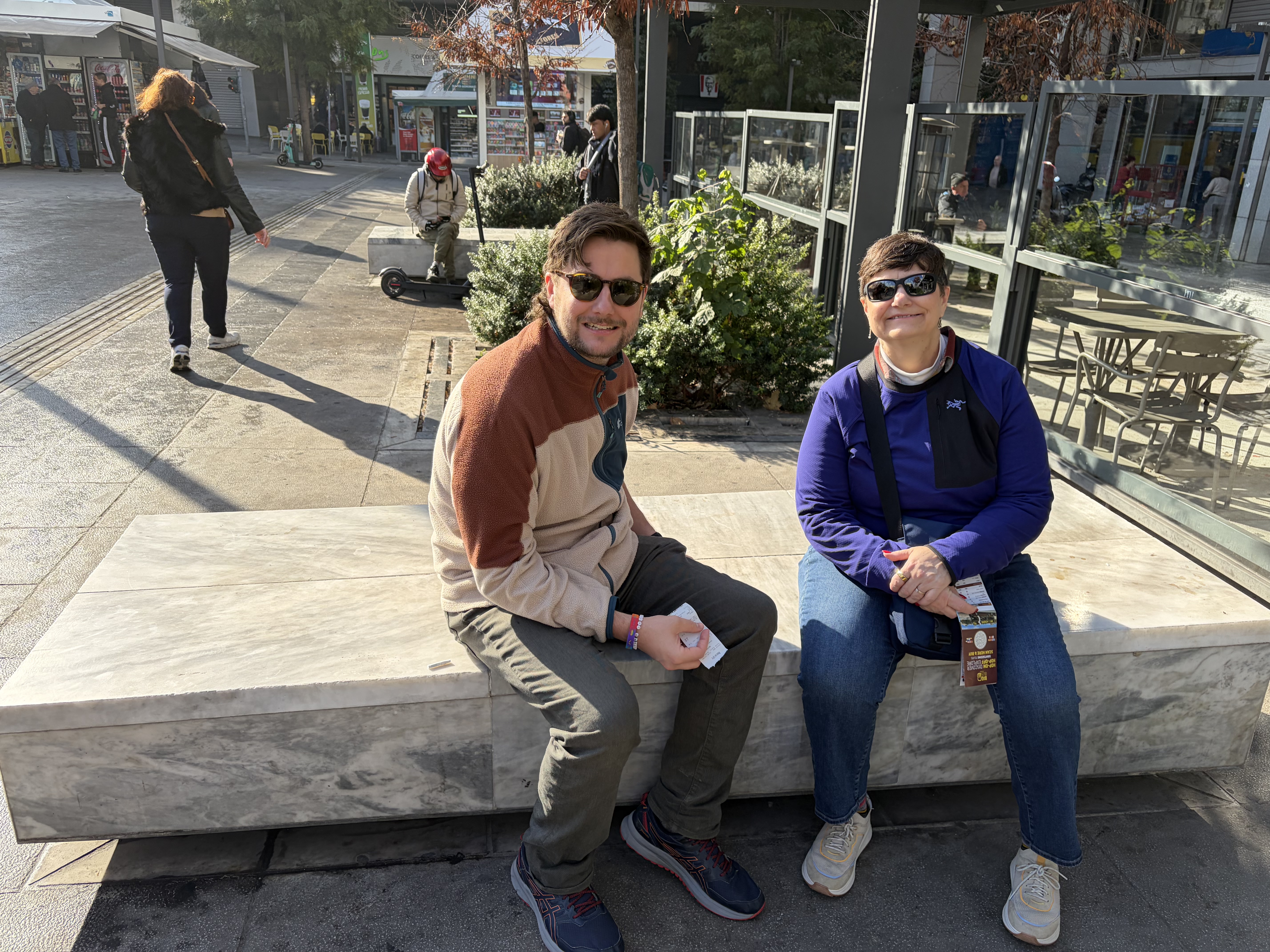 Ready for a day in Athens! 