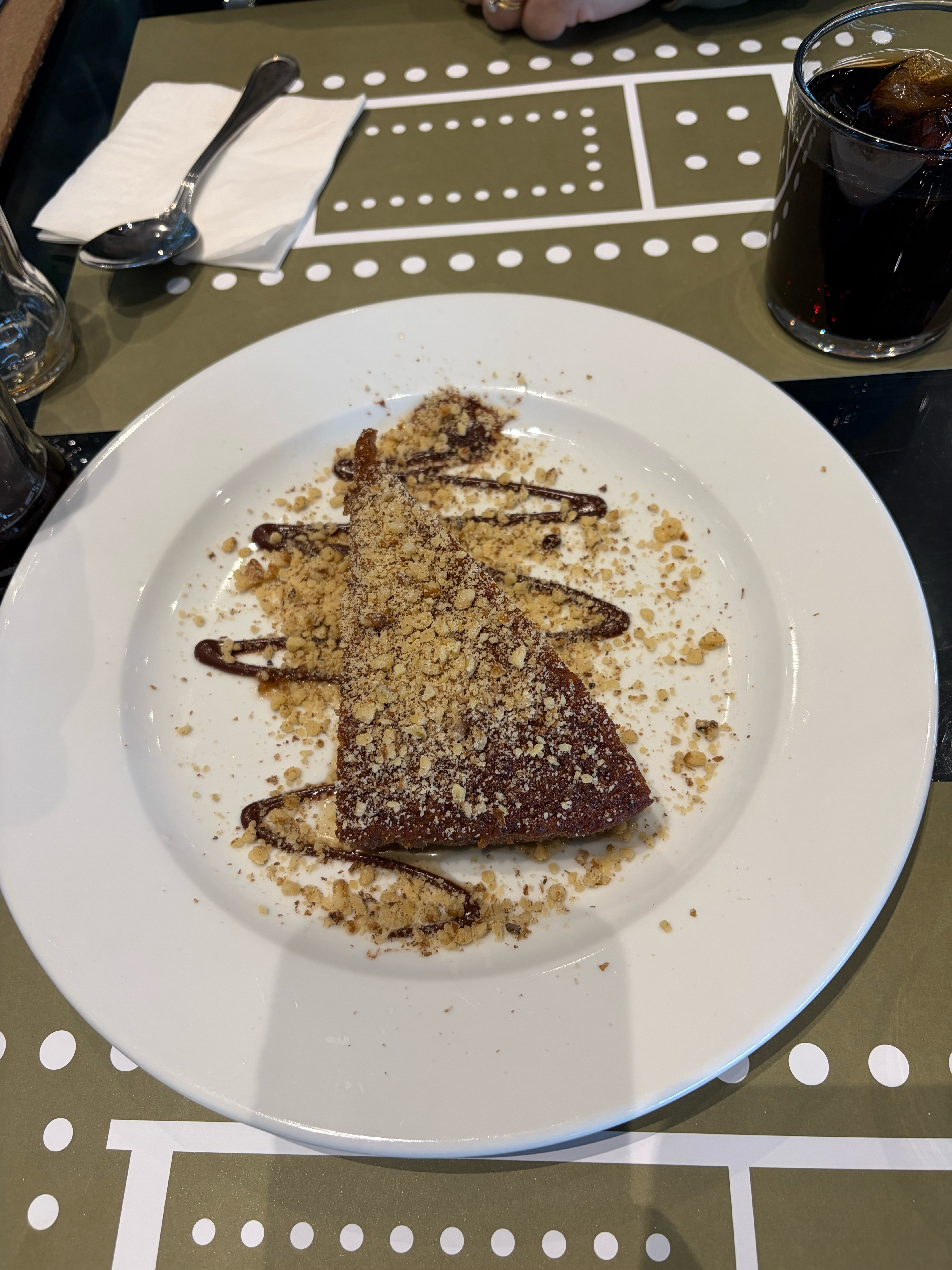 Greek Walnut Cake with Honey