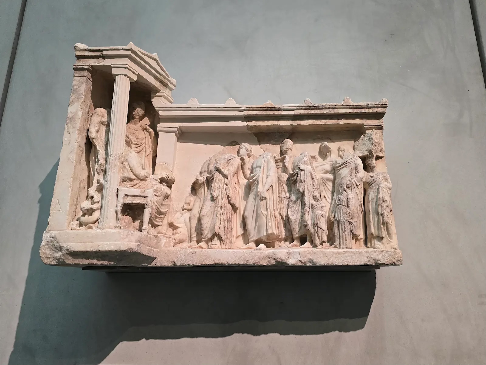 Stone mural from one of Acropolis buildings