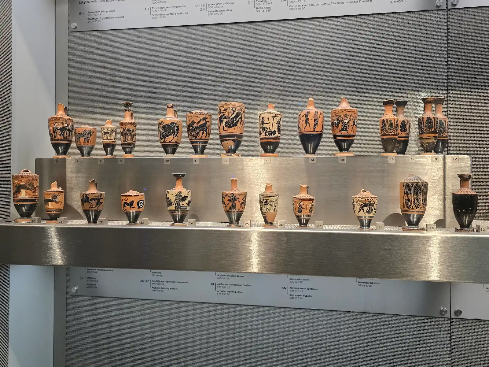 Pottery discovered buried within Acropolis Hill