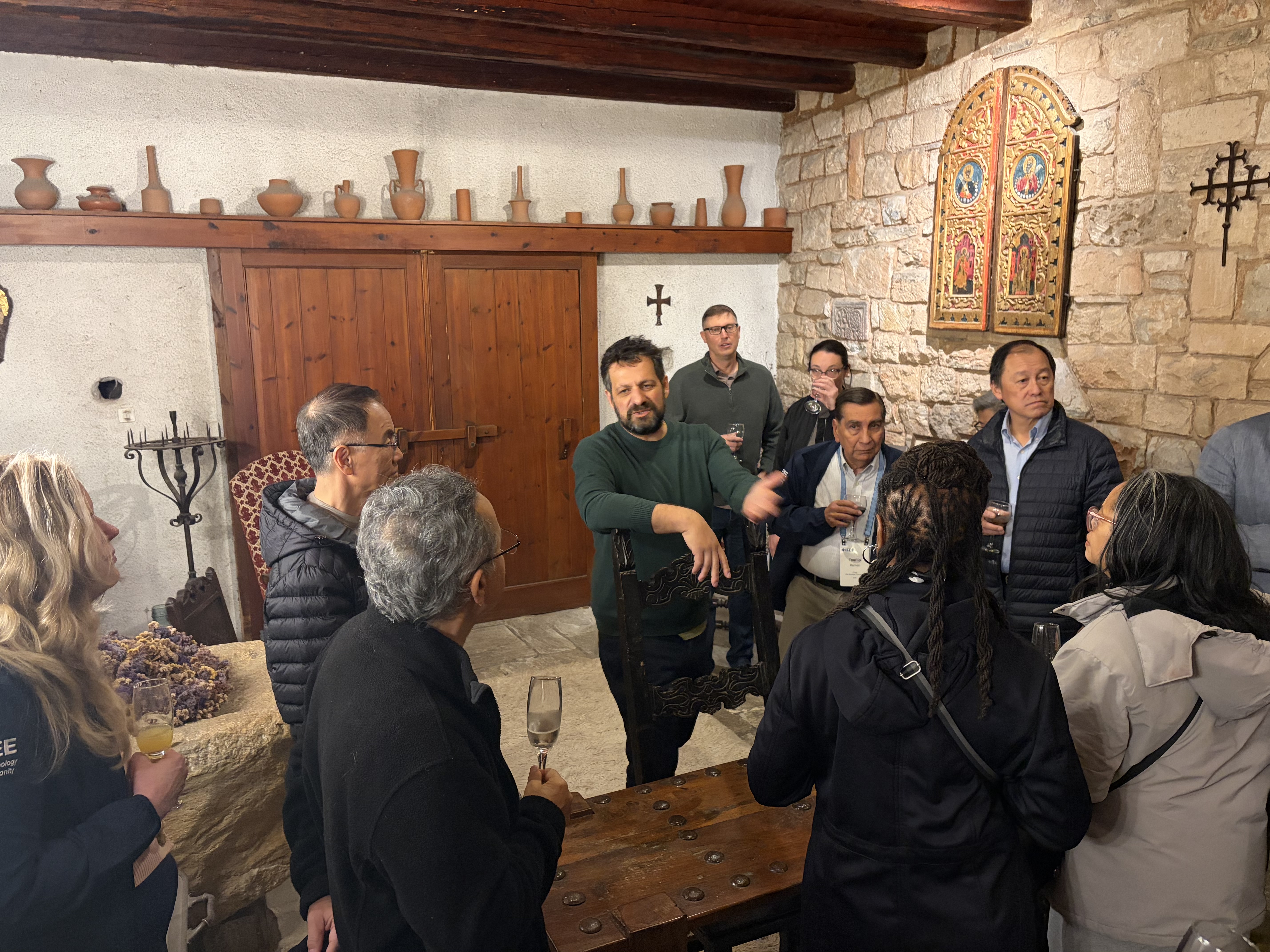 Tour of Vorres house