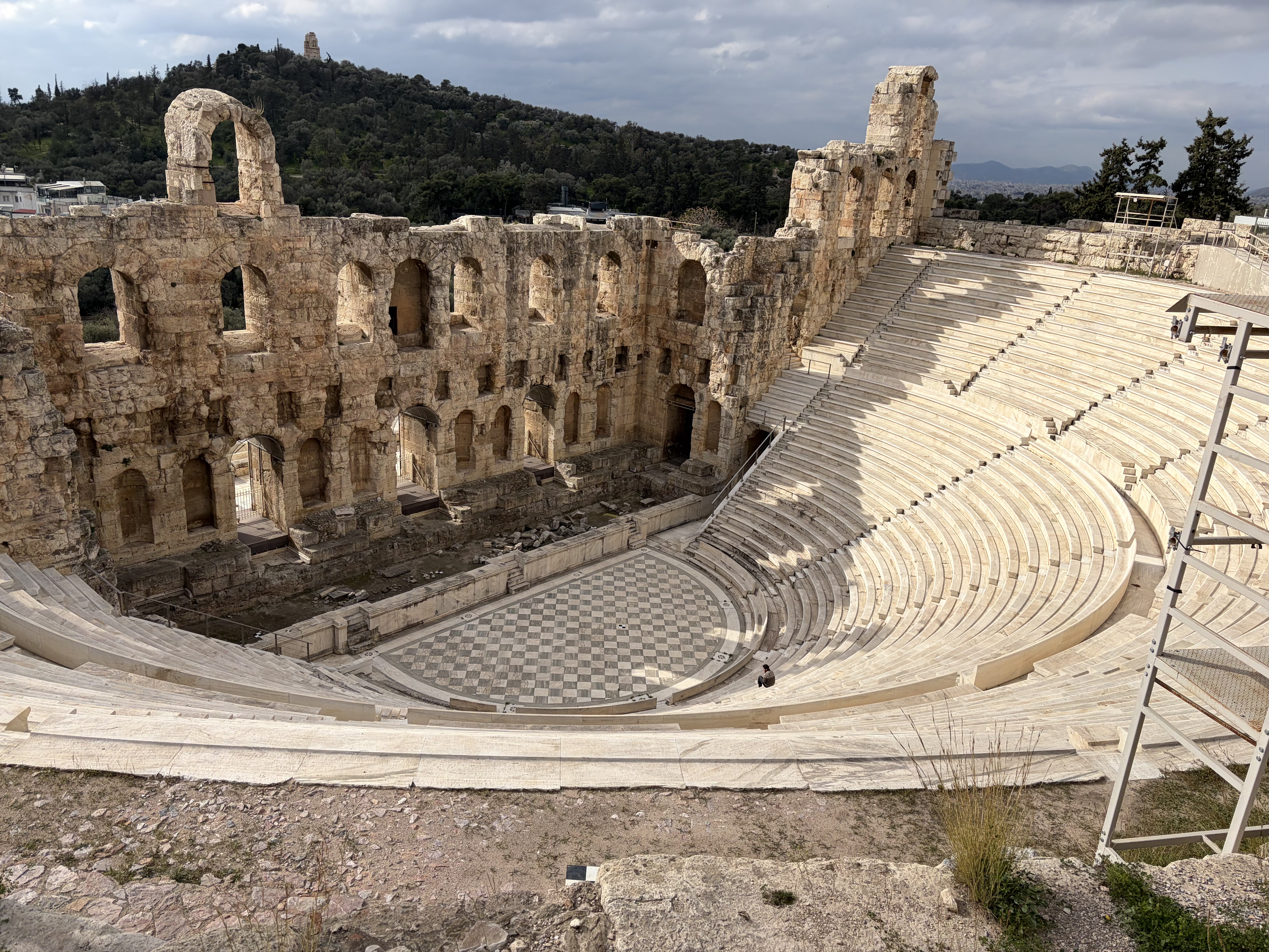 The Odean of Herodes Atticus - where Yanni performed in a Concert at the Acropolis years ago and how many Americans know this location.