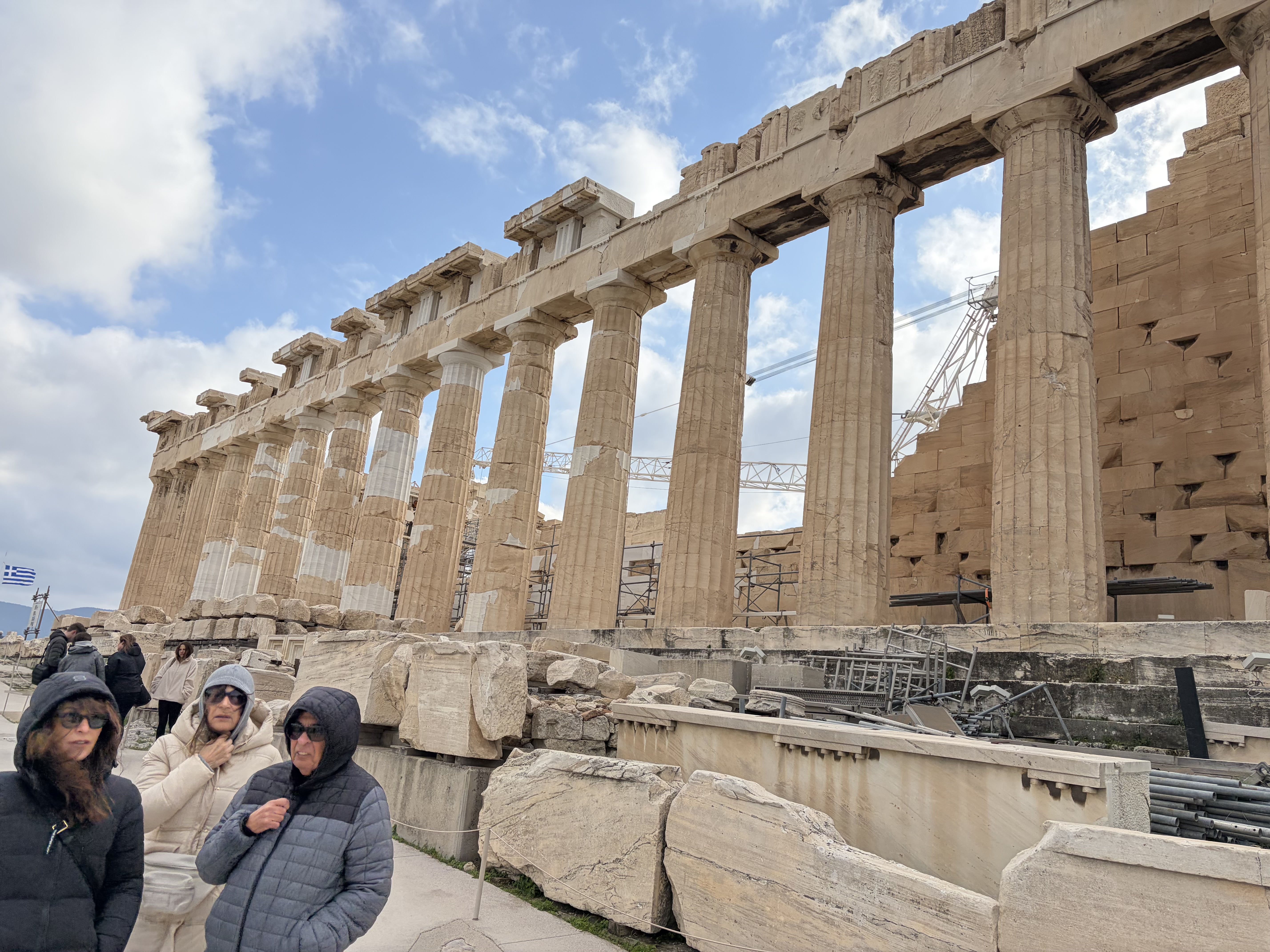 North Side of the Parthenon