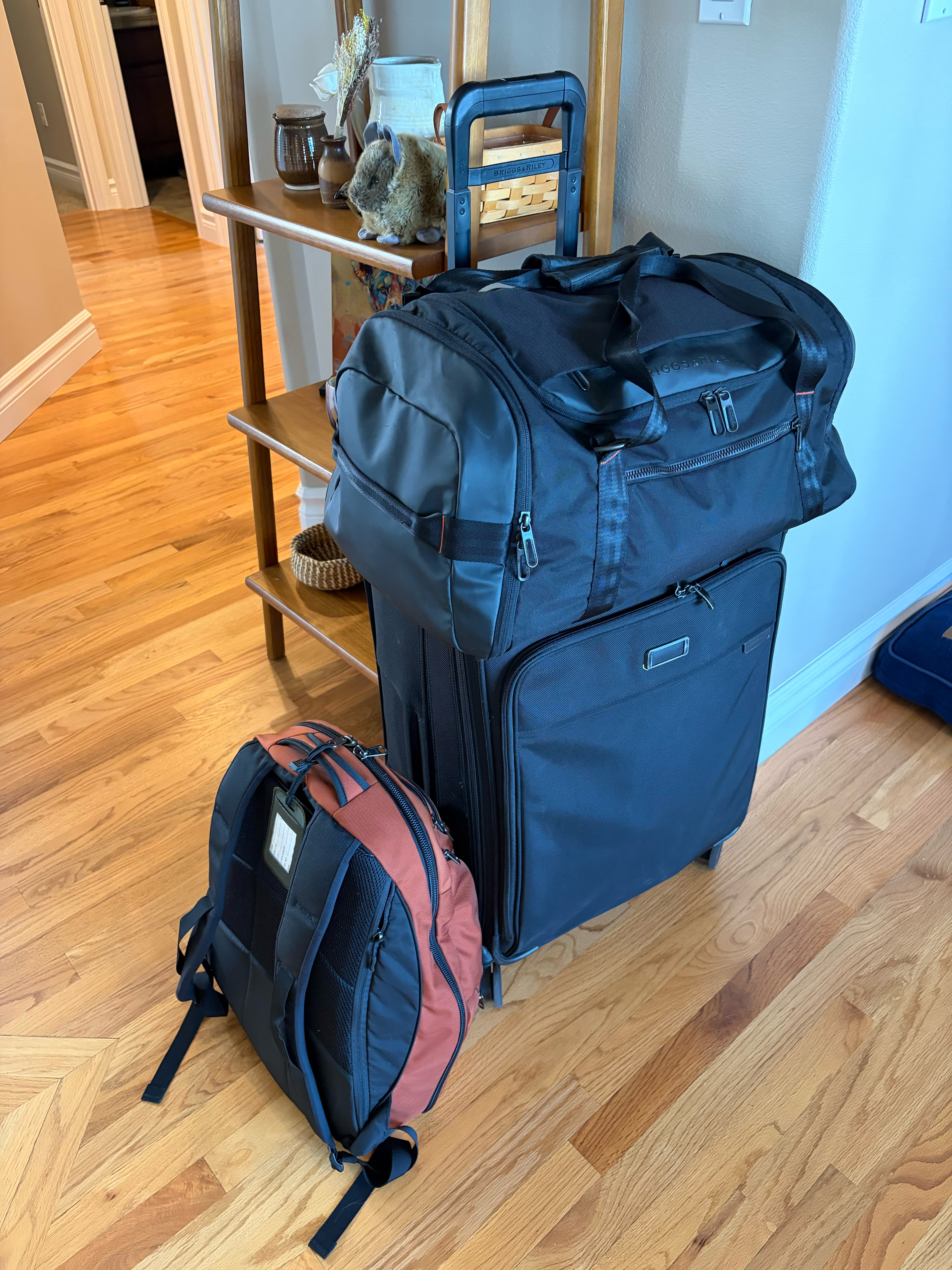 Packed and ready to go!