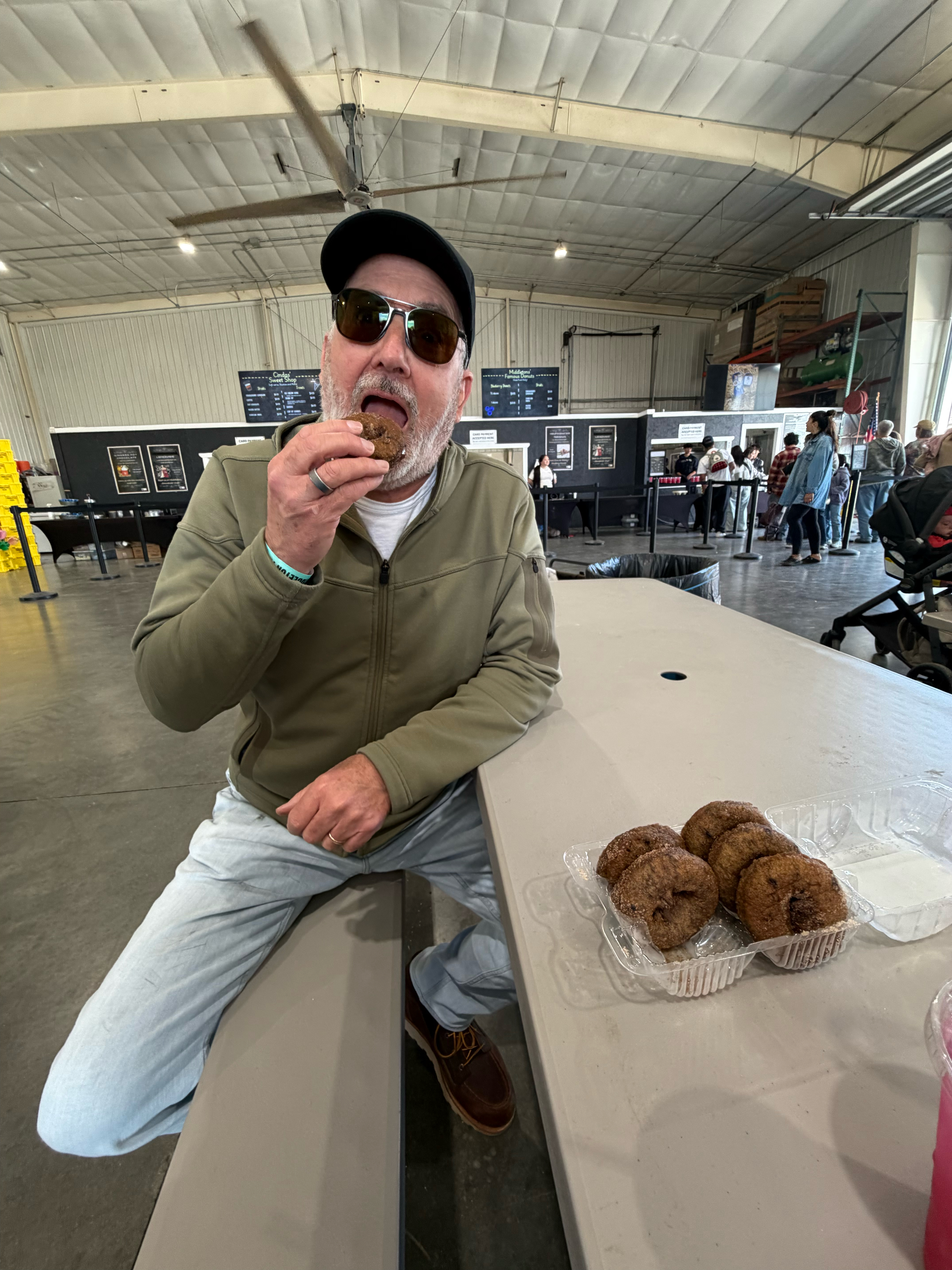 The donuts were excellent.  No - I did not eat all 6 of them.  