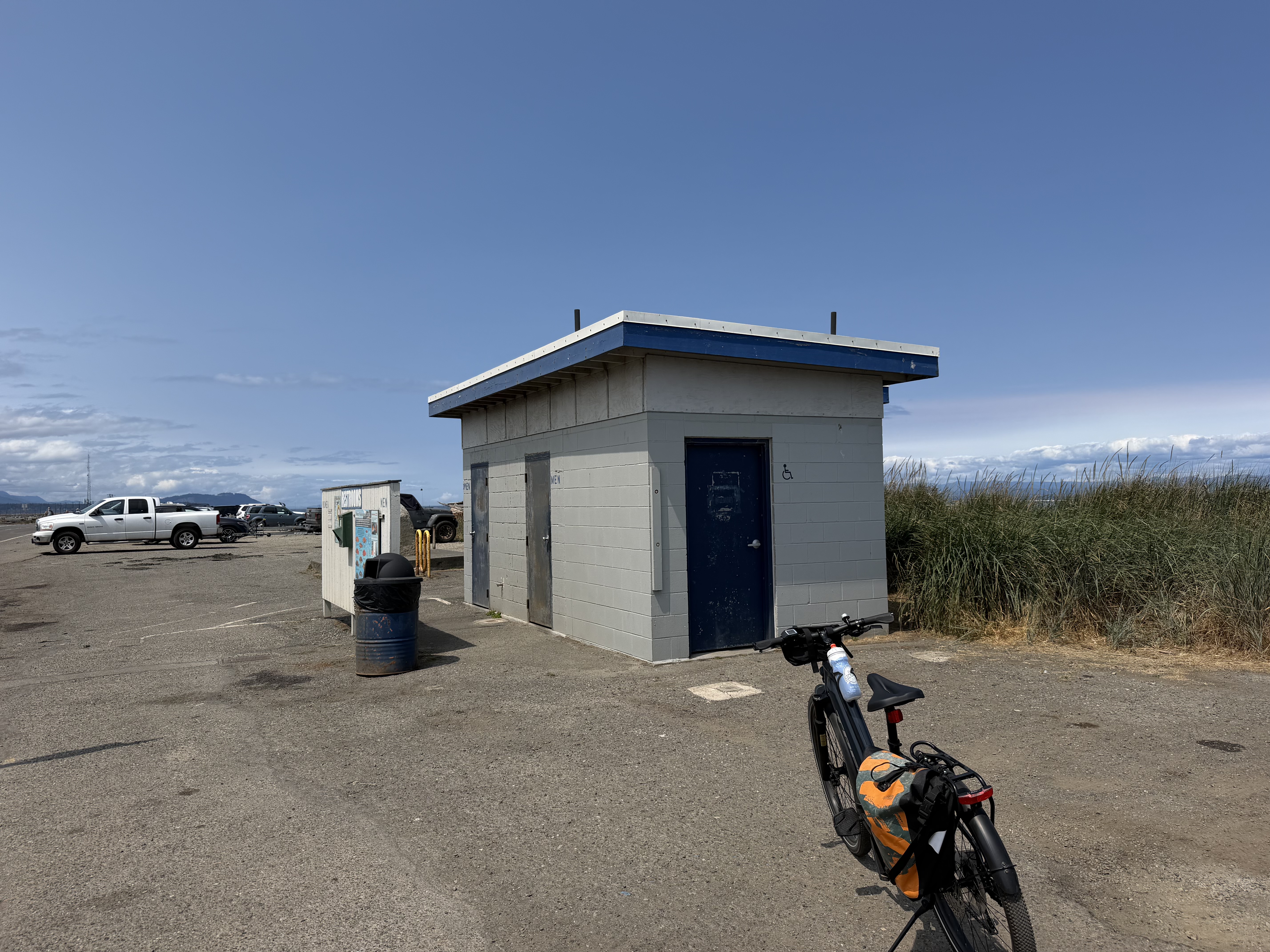 The long awaited public bathroom at Harborview Park