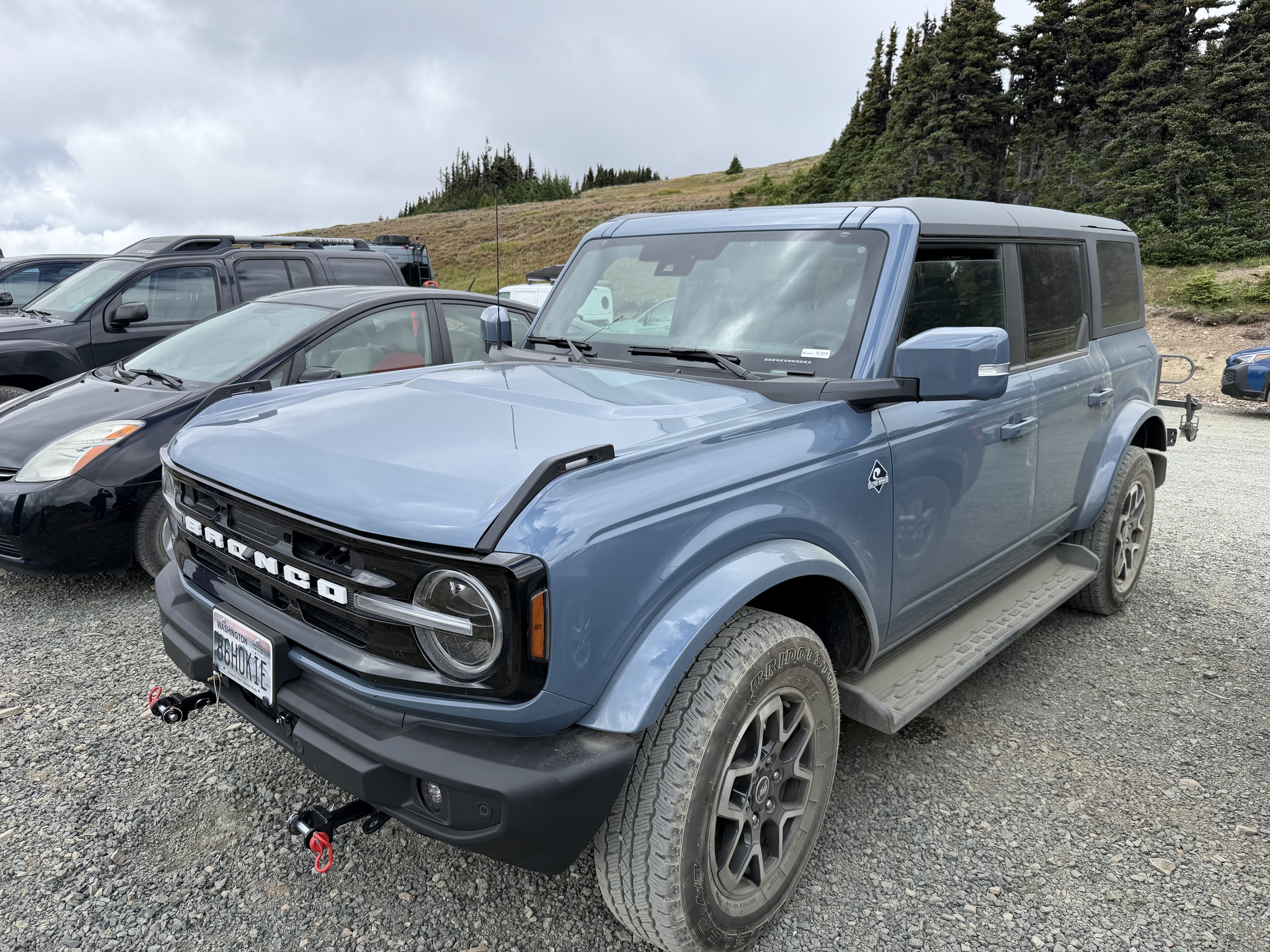 The Bronco got a bit dusty and dirty! 