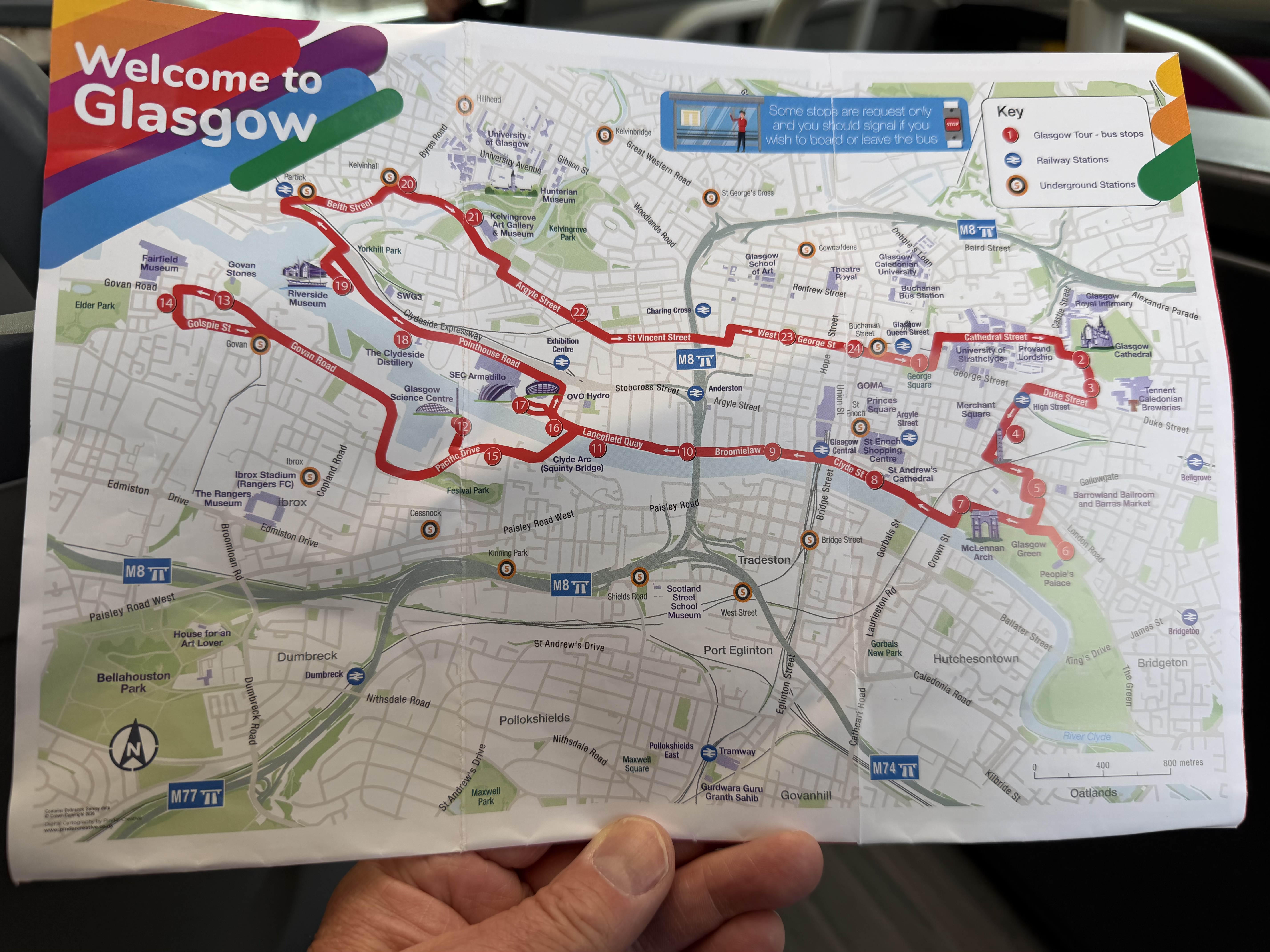 The bus route gave us a nice overview of the city - and some highlights to go back to later in the week. 