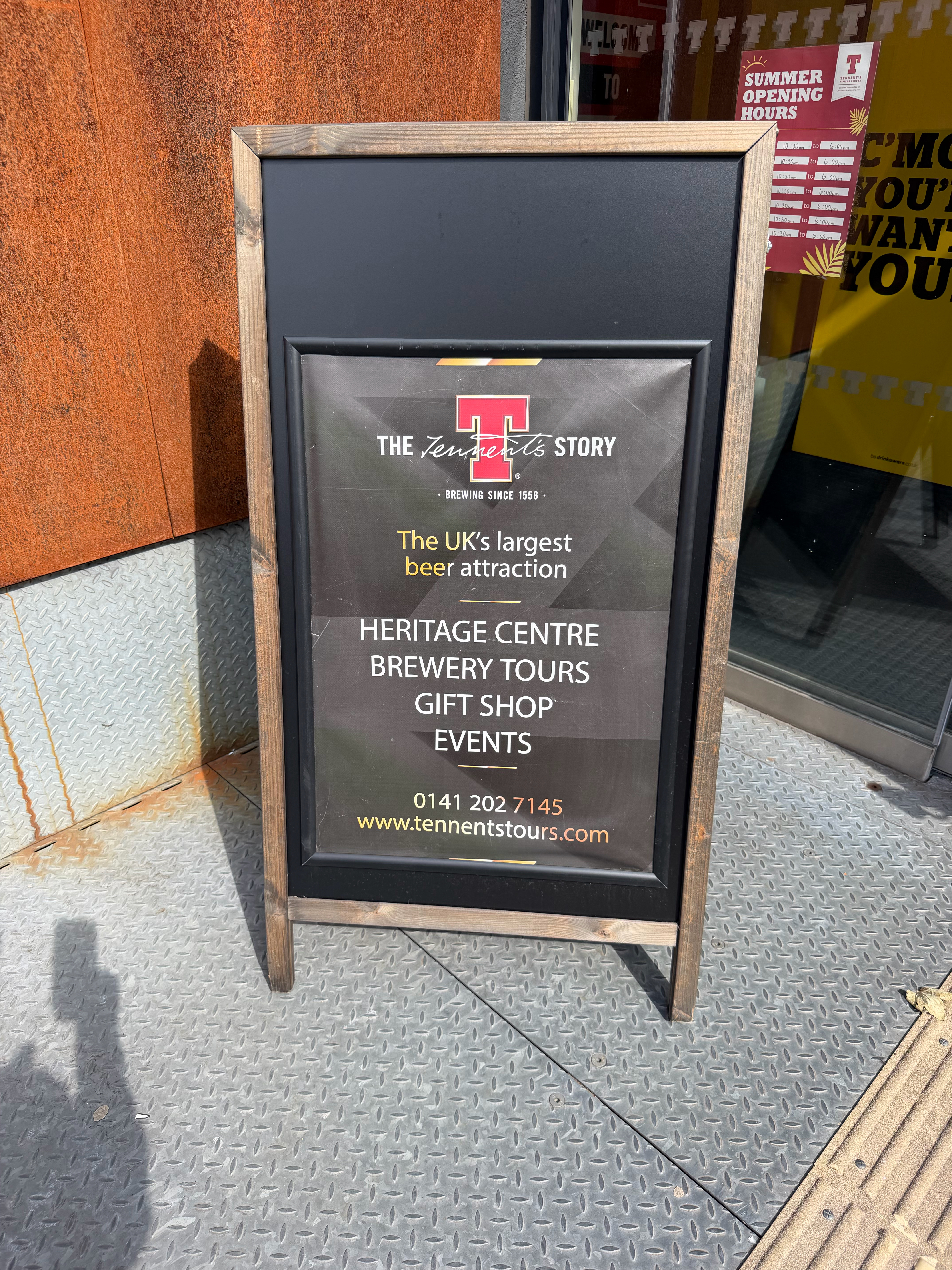 I made it to the right place to start my tour!