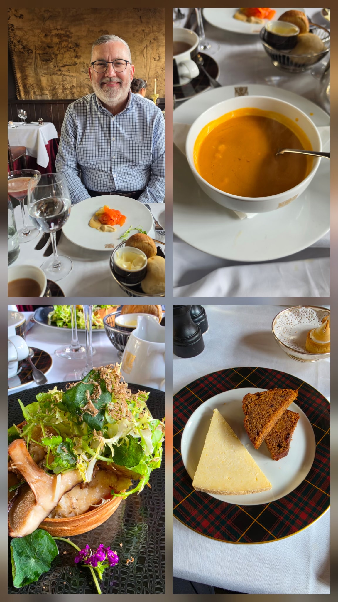 Our meal at the Witchery Restaurant was the best meal we had in Scotland!
