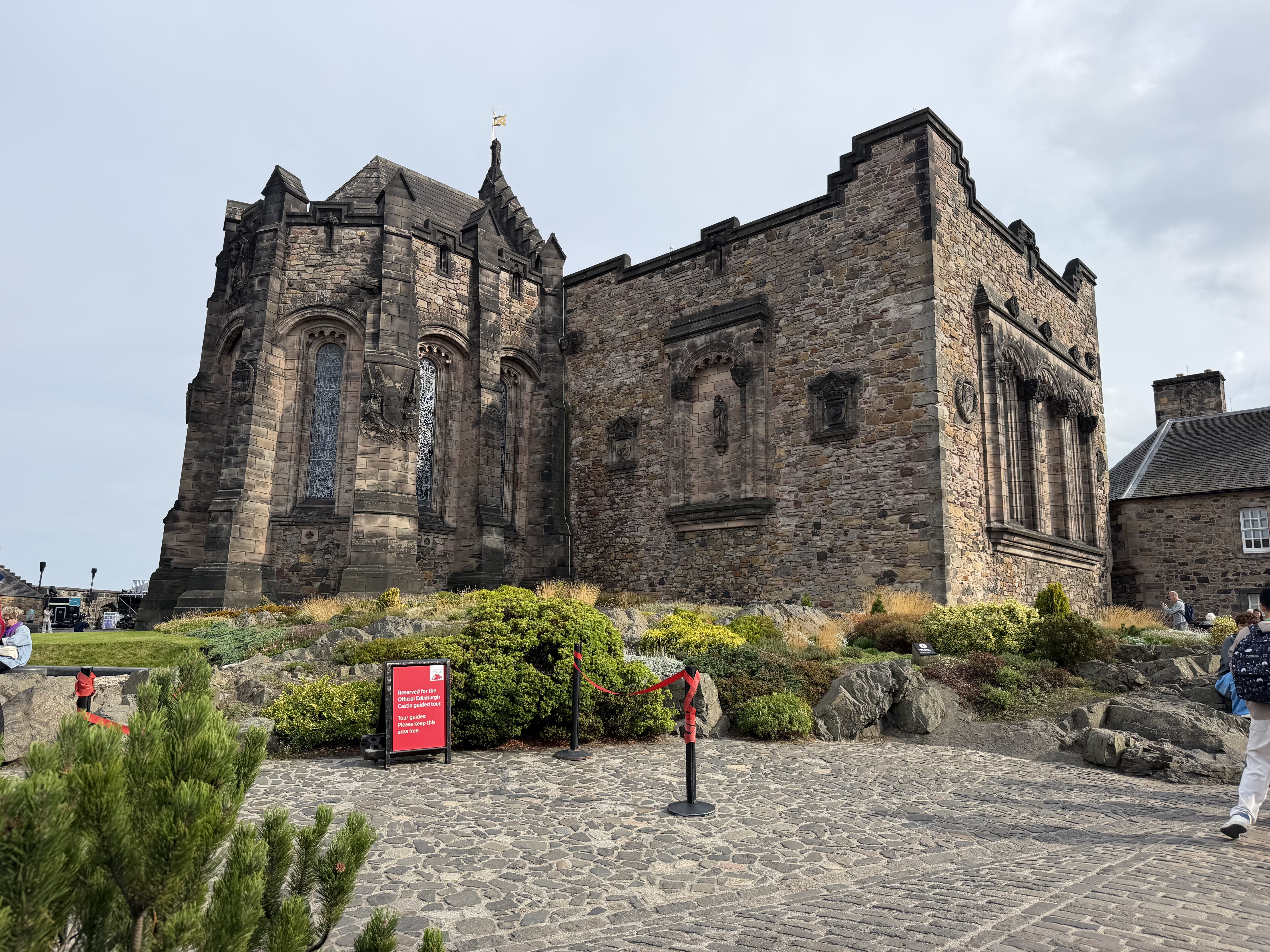 Made it to the top of Edinburgh Castle