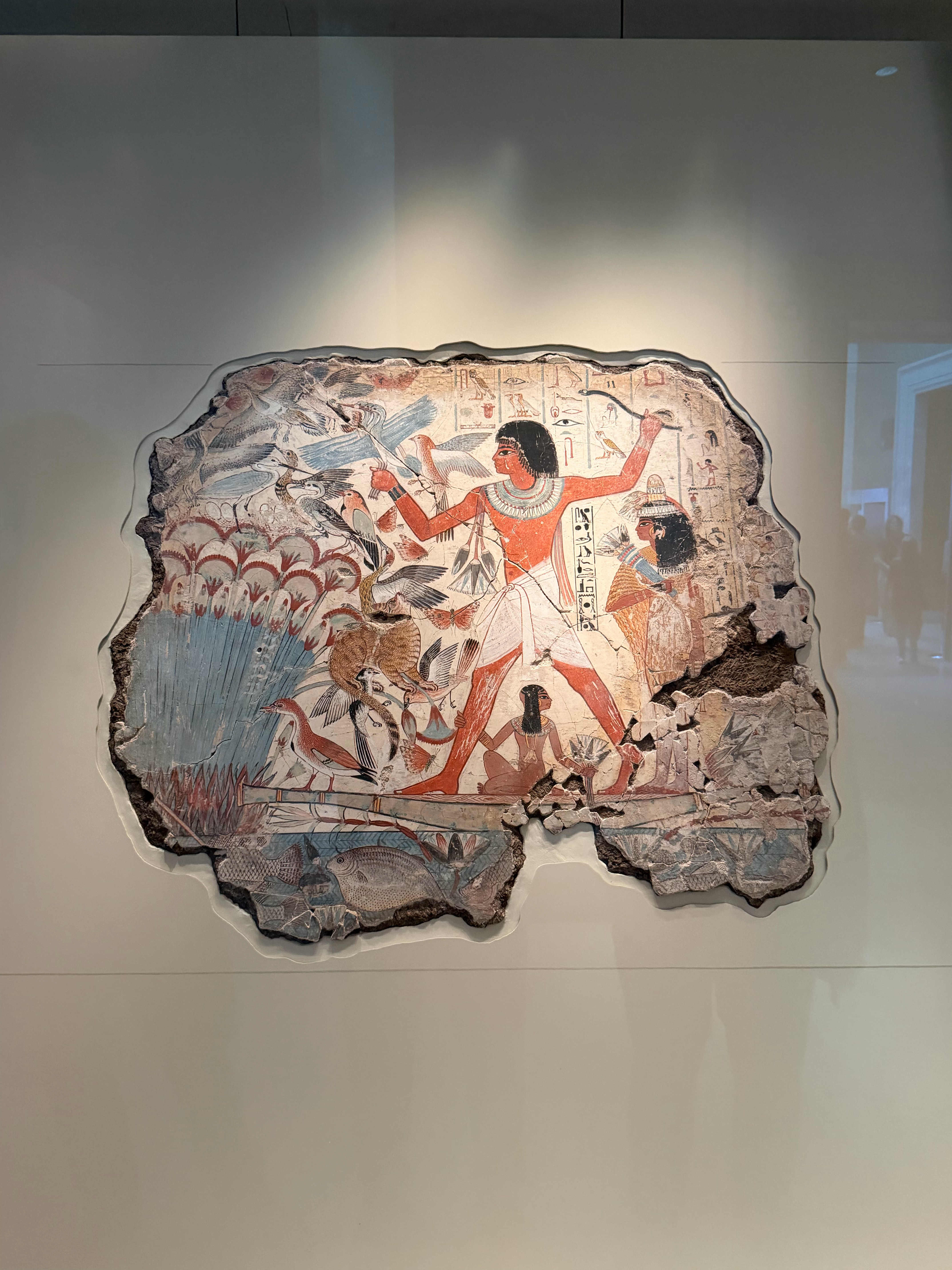 The artwork from ancient Egypt was stunning in the vibrancy of the colors - and got us excited for our upcoming visit to Egypt.