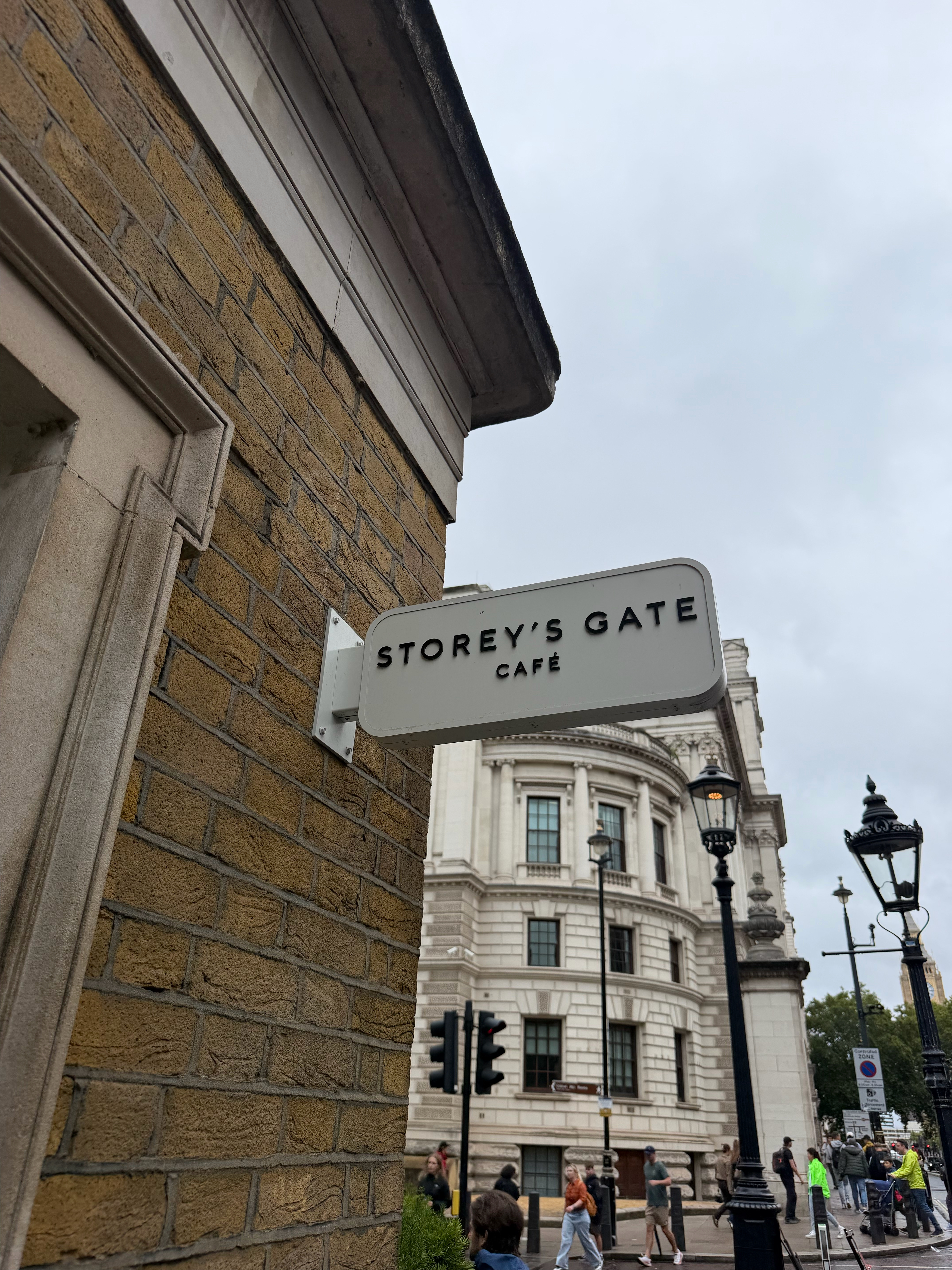 Storey’s Cafe was great for a light lunch of a sandwich and Diet Coke