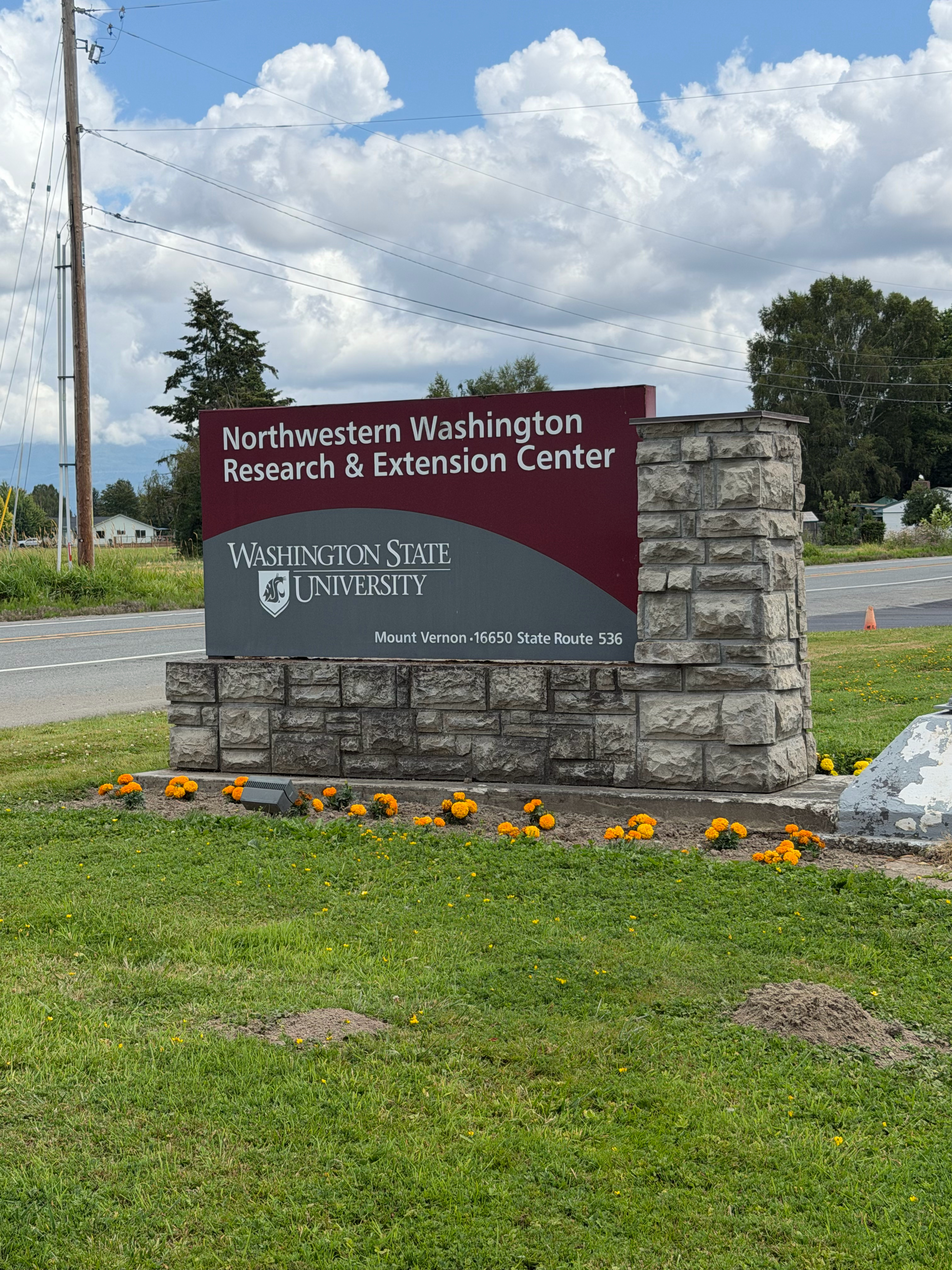 Always a nice visit to the WSU Extension Research Centers who play a vital role in supporting WA Agriculture. 