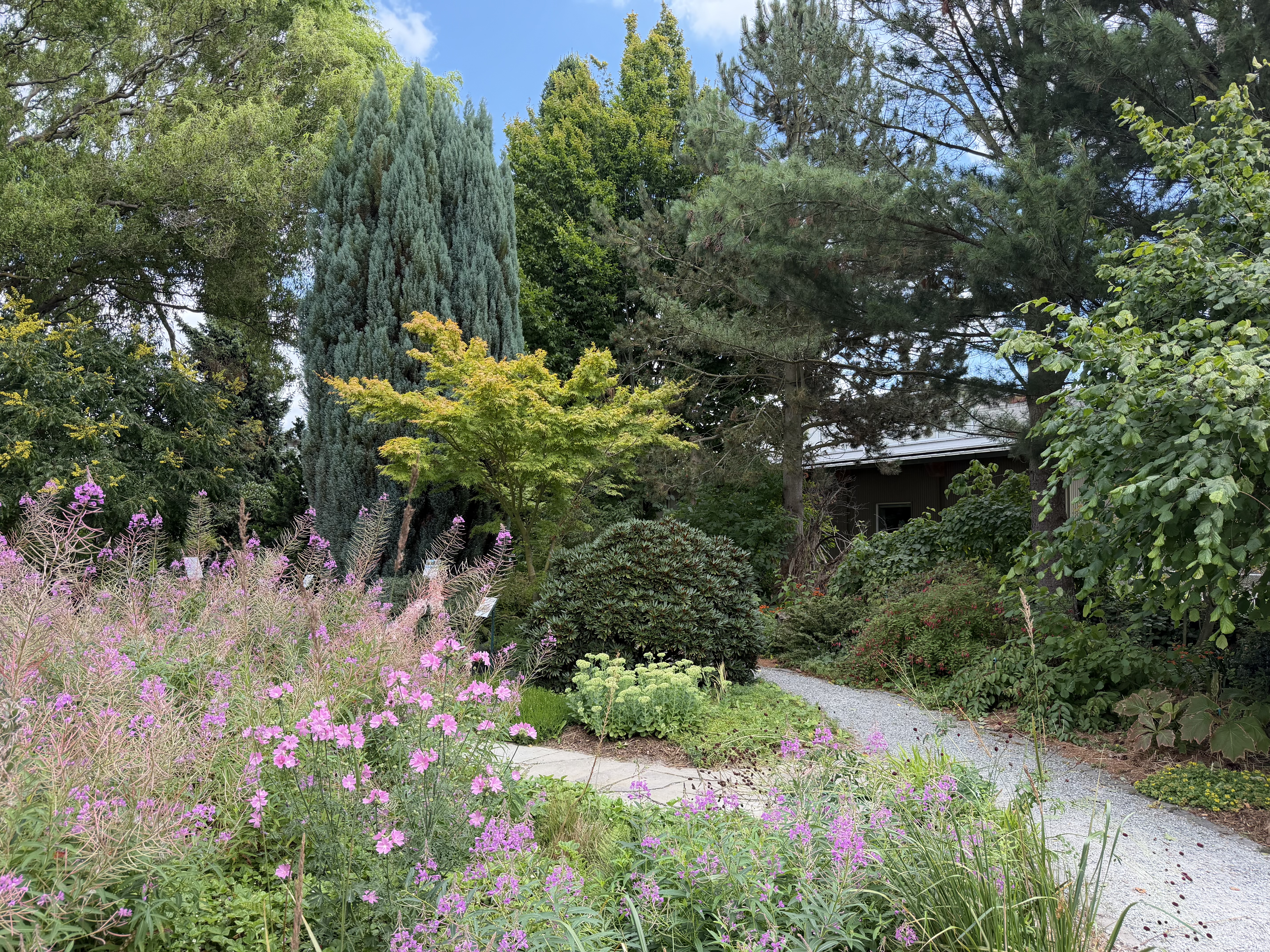 The gardens are beautiful