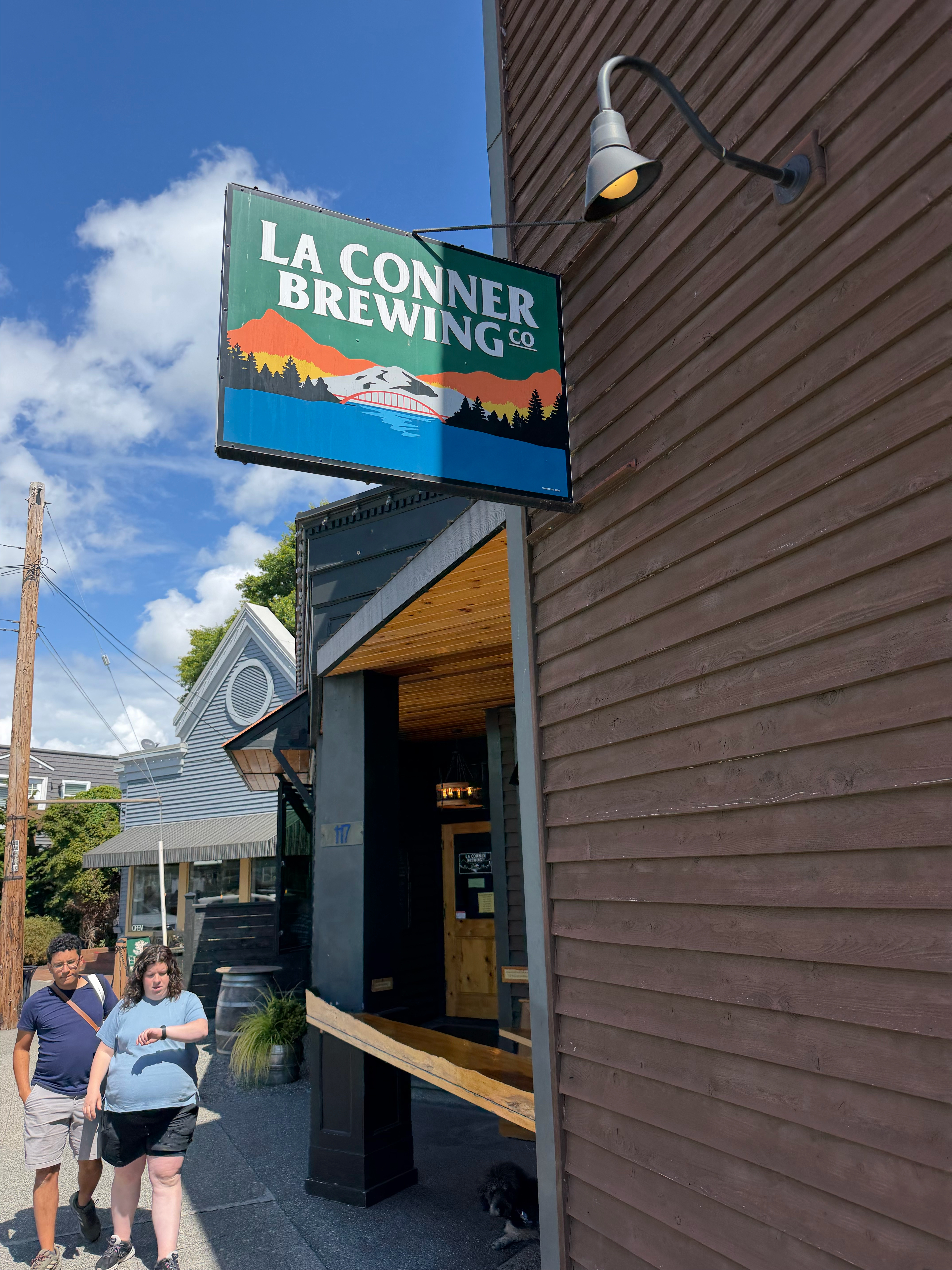 We always enjoy local breweries on our travels. 