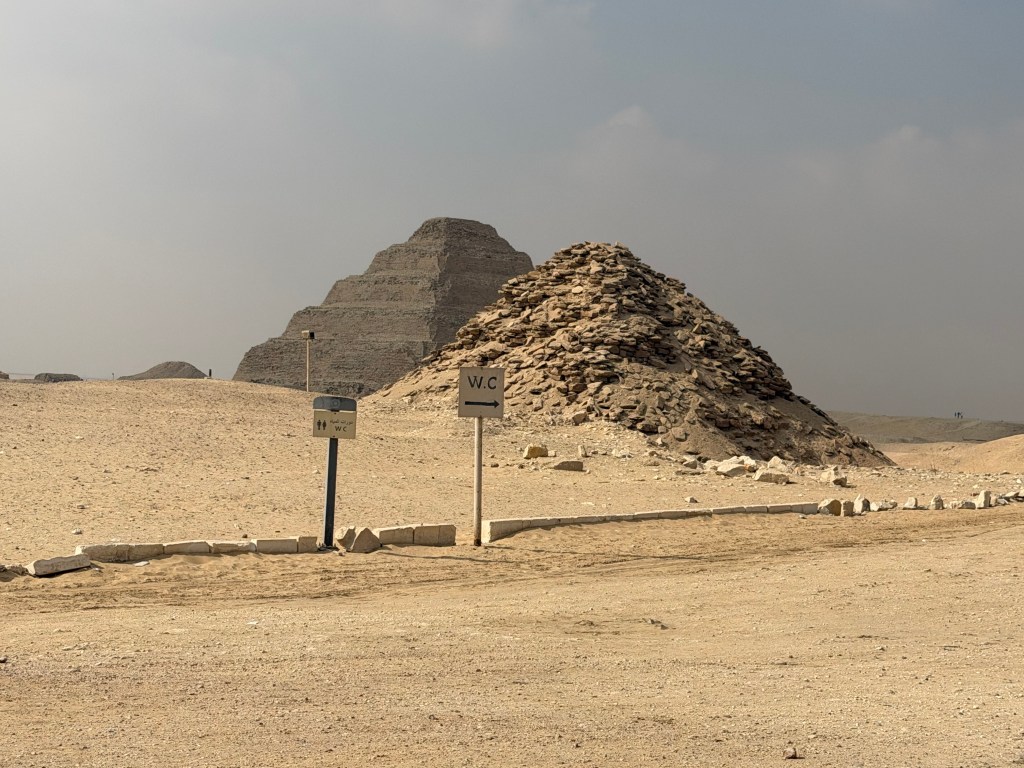 The Stepped Pyramid of Djoser and the Mohammad Ali Mosque