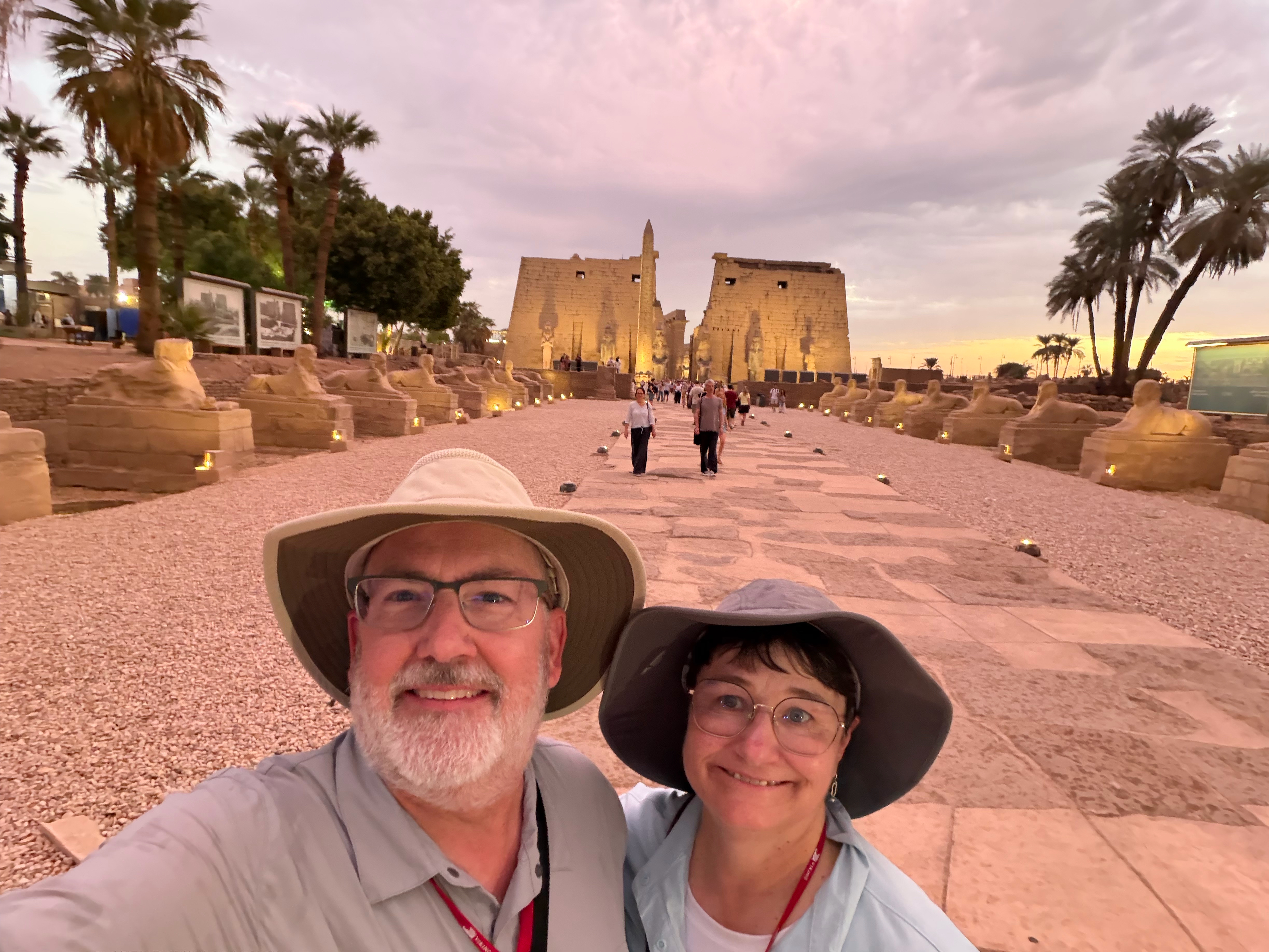 On the Avenue of the Ramheaded Sphinxes