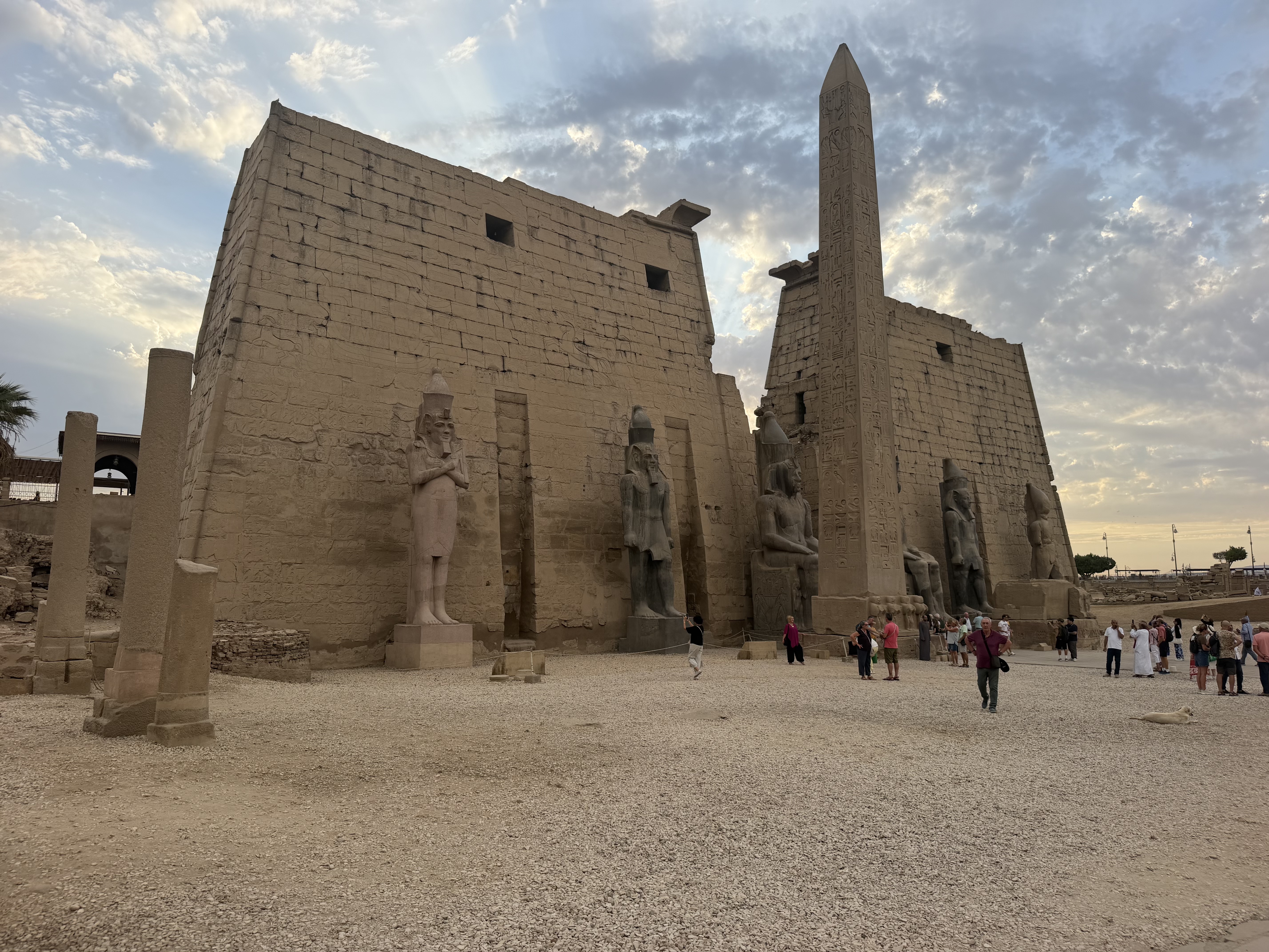 The same photo of Luxor Temple from 2026