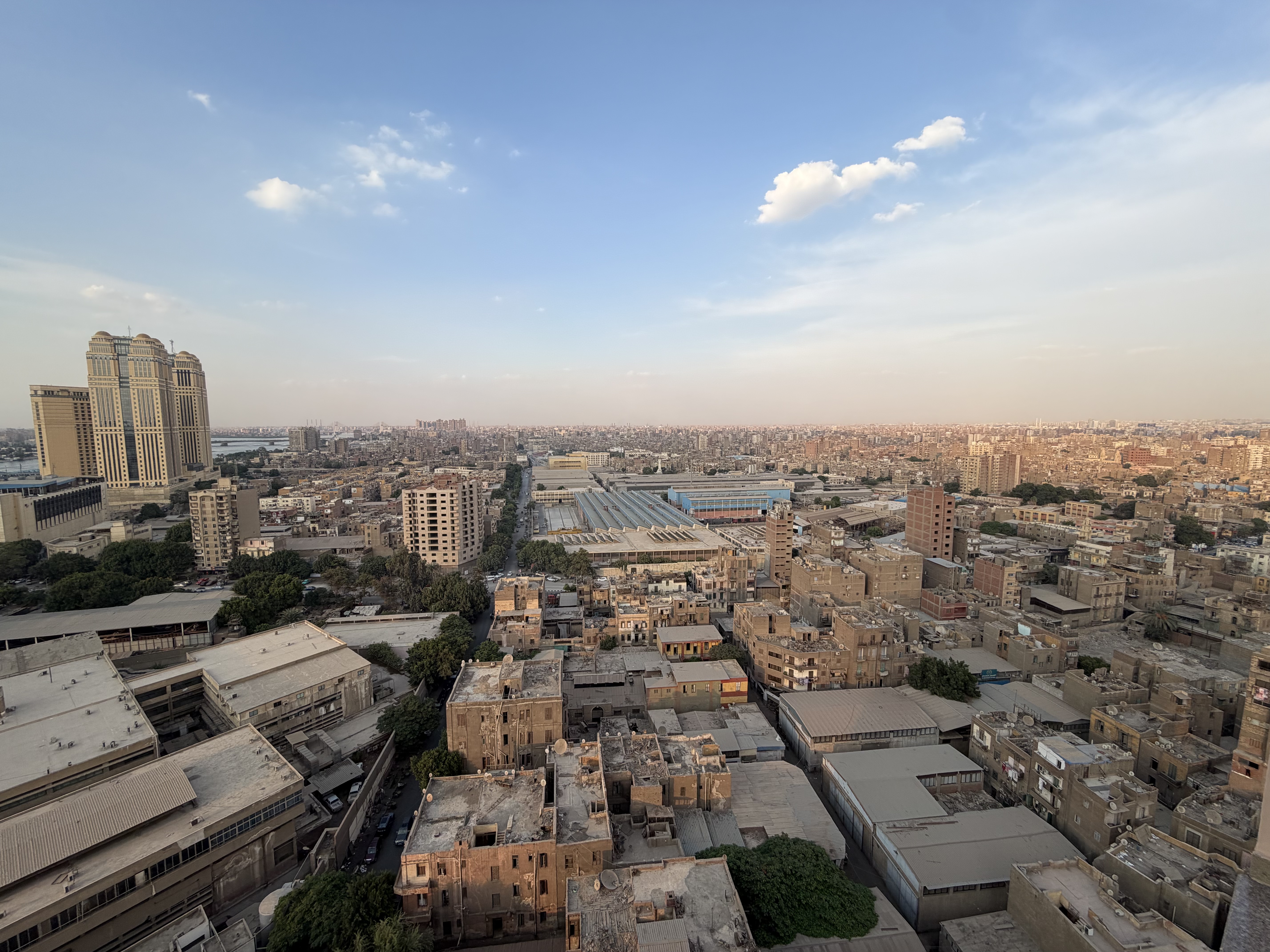 The City of Cairo goes on for as long as the eye can see! 28 Million people is a lot for one metropolitan area.