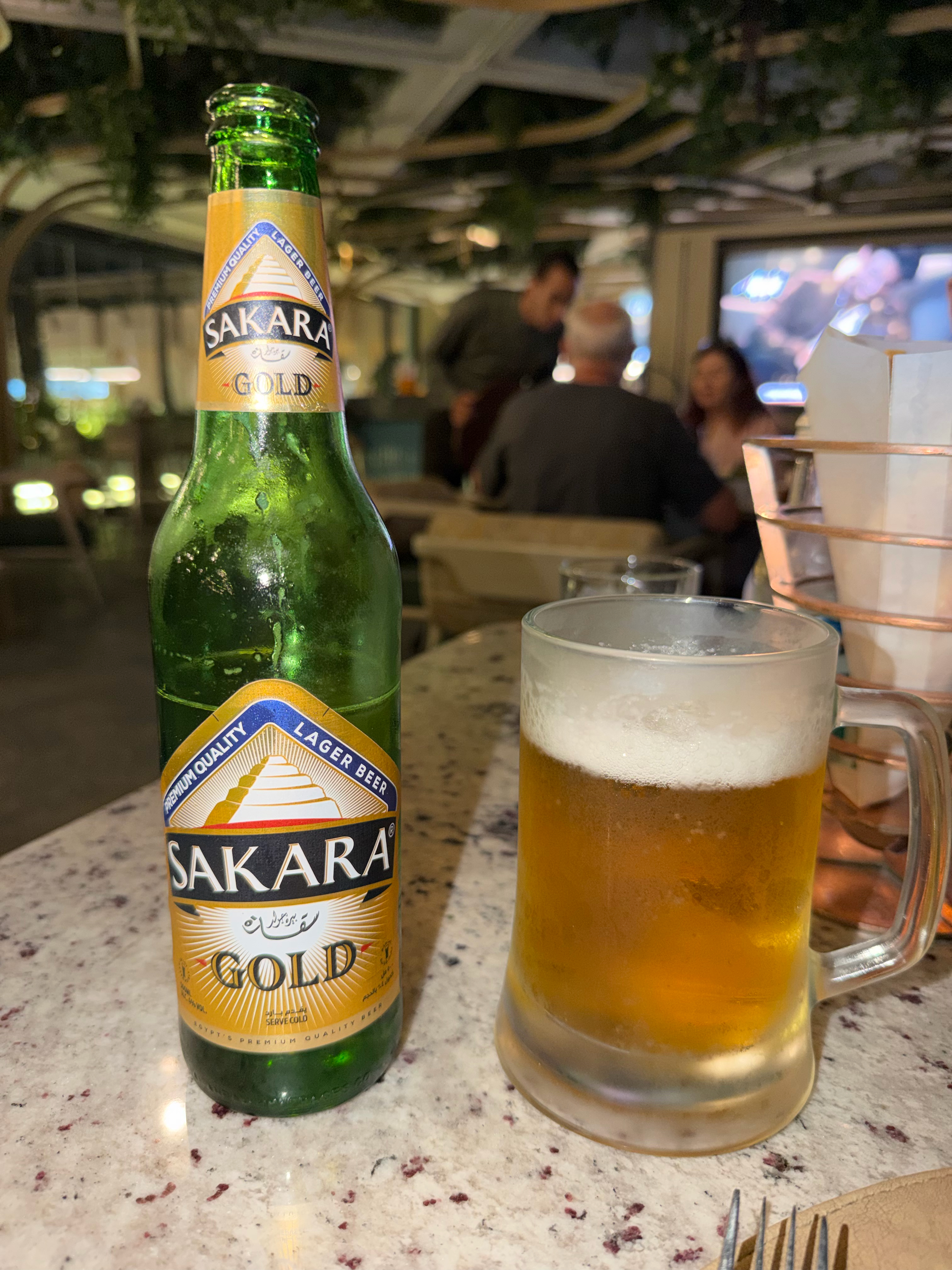 Sakara was a local Egyptian Beer - delicious!