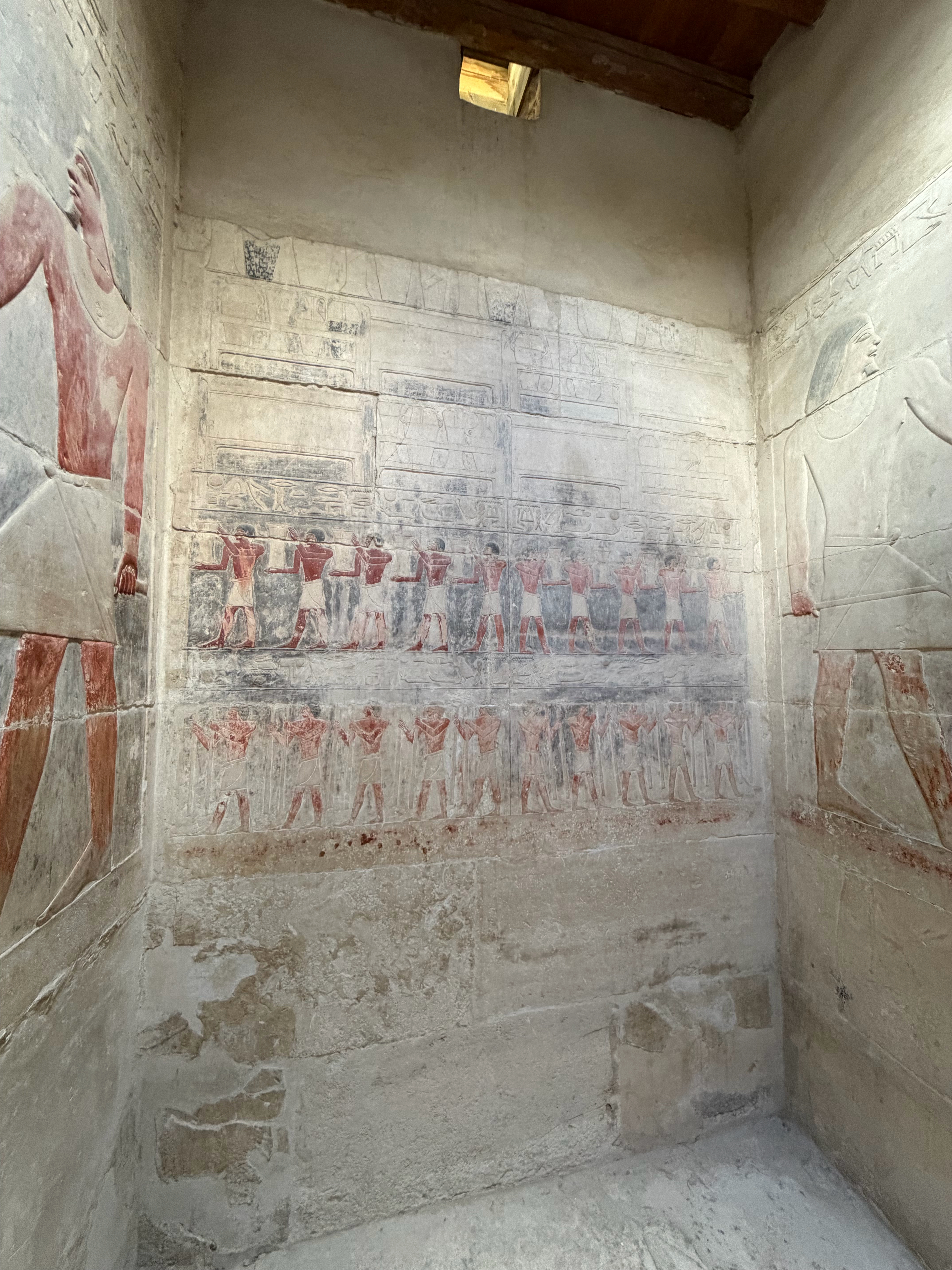 The colors are amazingly vibrant considering they are several thousand years old. 