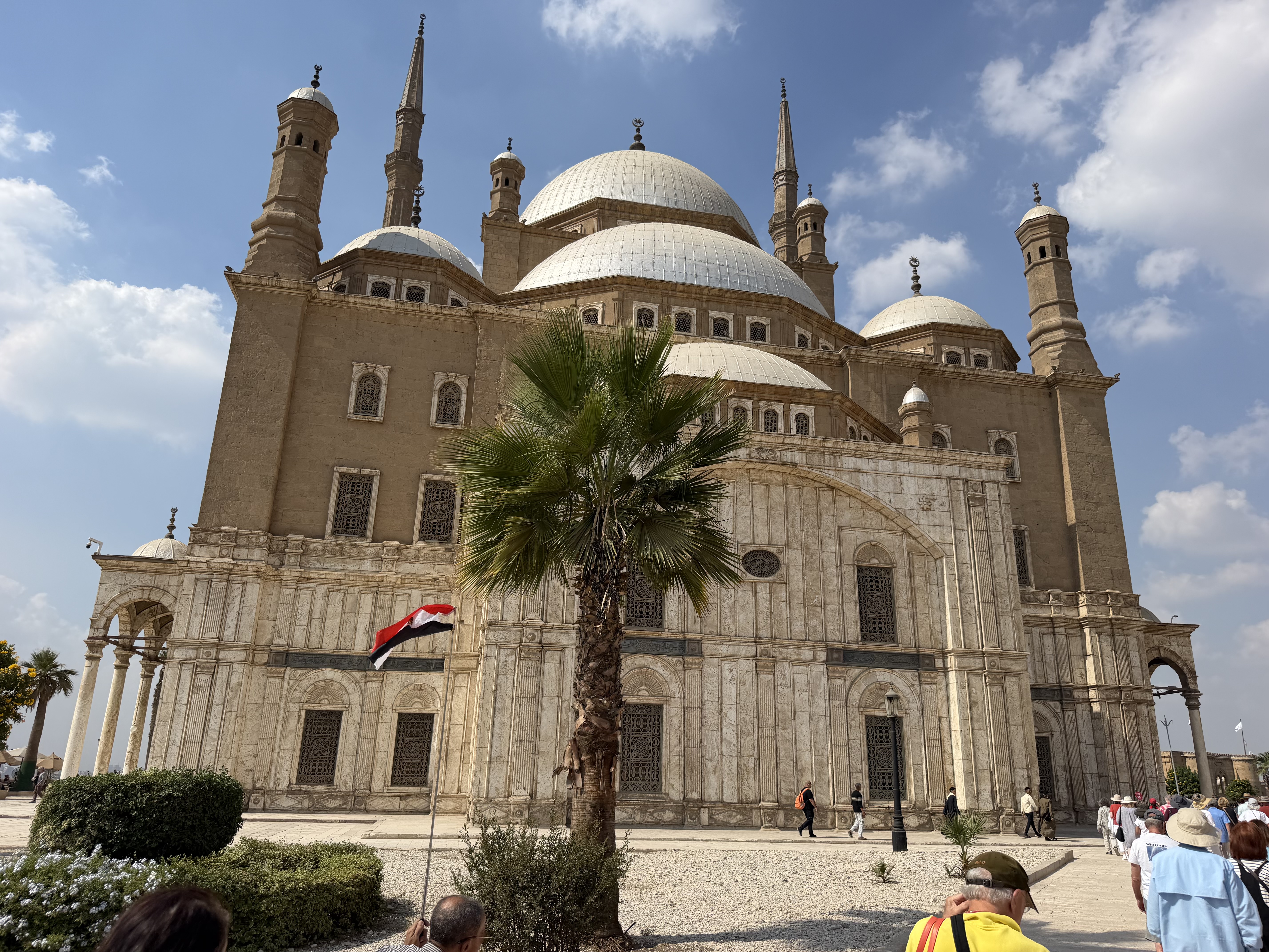 The front of the Mosque